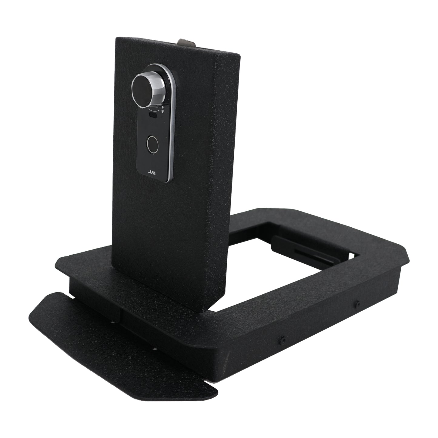 Center Console Gun Safe for 2014-2019 Toyota Highlander, Fingerprint Lock with Key