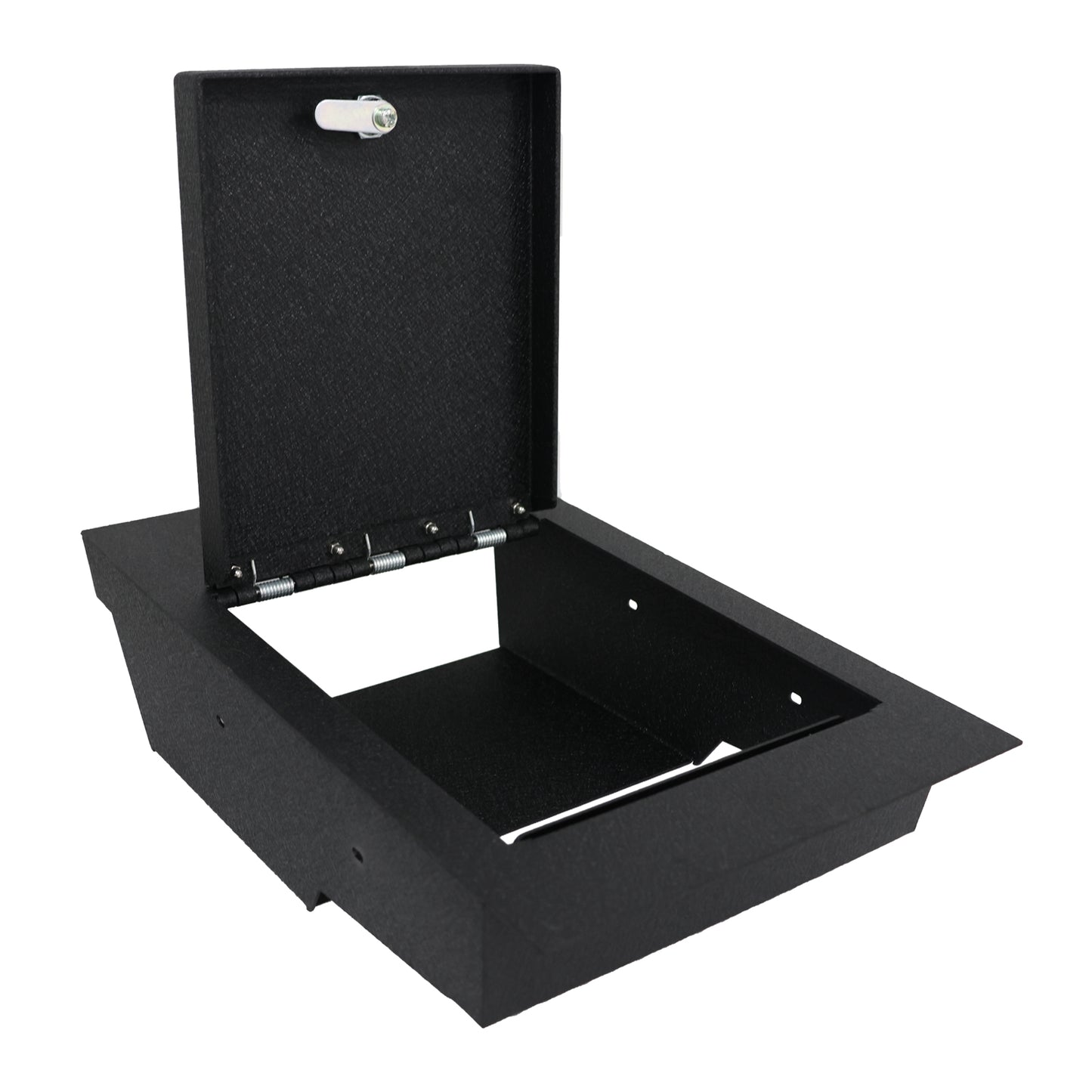 Under Seat Console Safe Box for 2015-2025 Ford F150 models with underseat console bench seats, 4-Digit Combo Lock