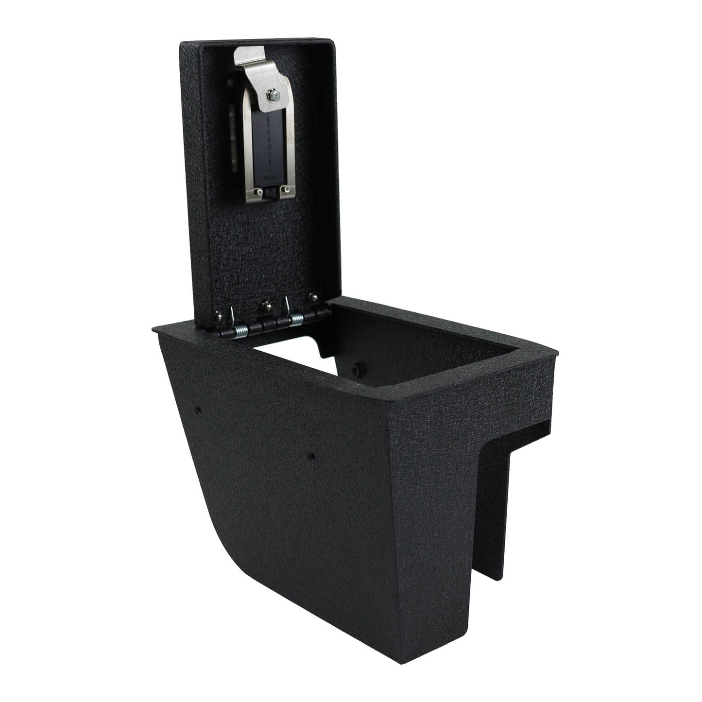 Center Console Gun Safe for 2020-2025 Ford Escape, Fingerprint Lock with Key