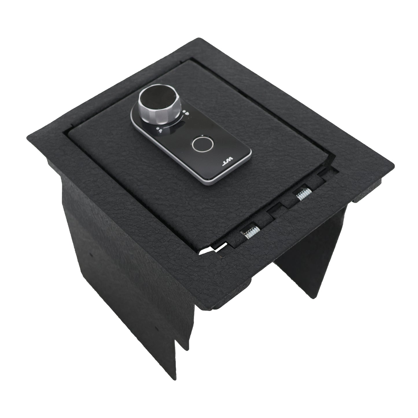 Center Console Safe Gun Safe for 2013-2019 Ford Explorer,Fingerprint Lock with Backup Key.