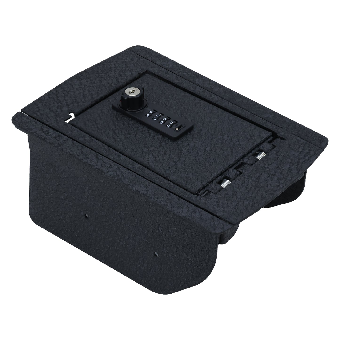 Center Console Safe Gun Safe for 2011-2022 Jeep Grand Cherokee and Dodge Durango, 4-Digit Combination Lock with Key