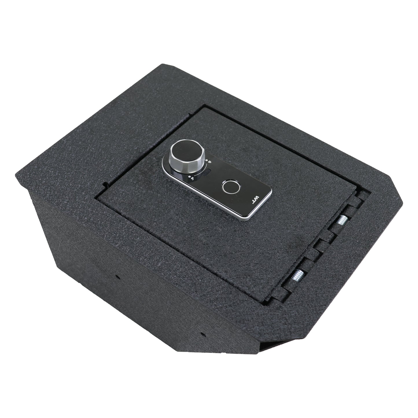 Center Console Safe Gun Safe for 2024-2025 Tesla Cybertruck, Fingerprint Lock with Key