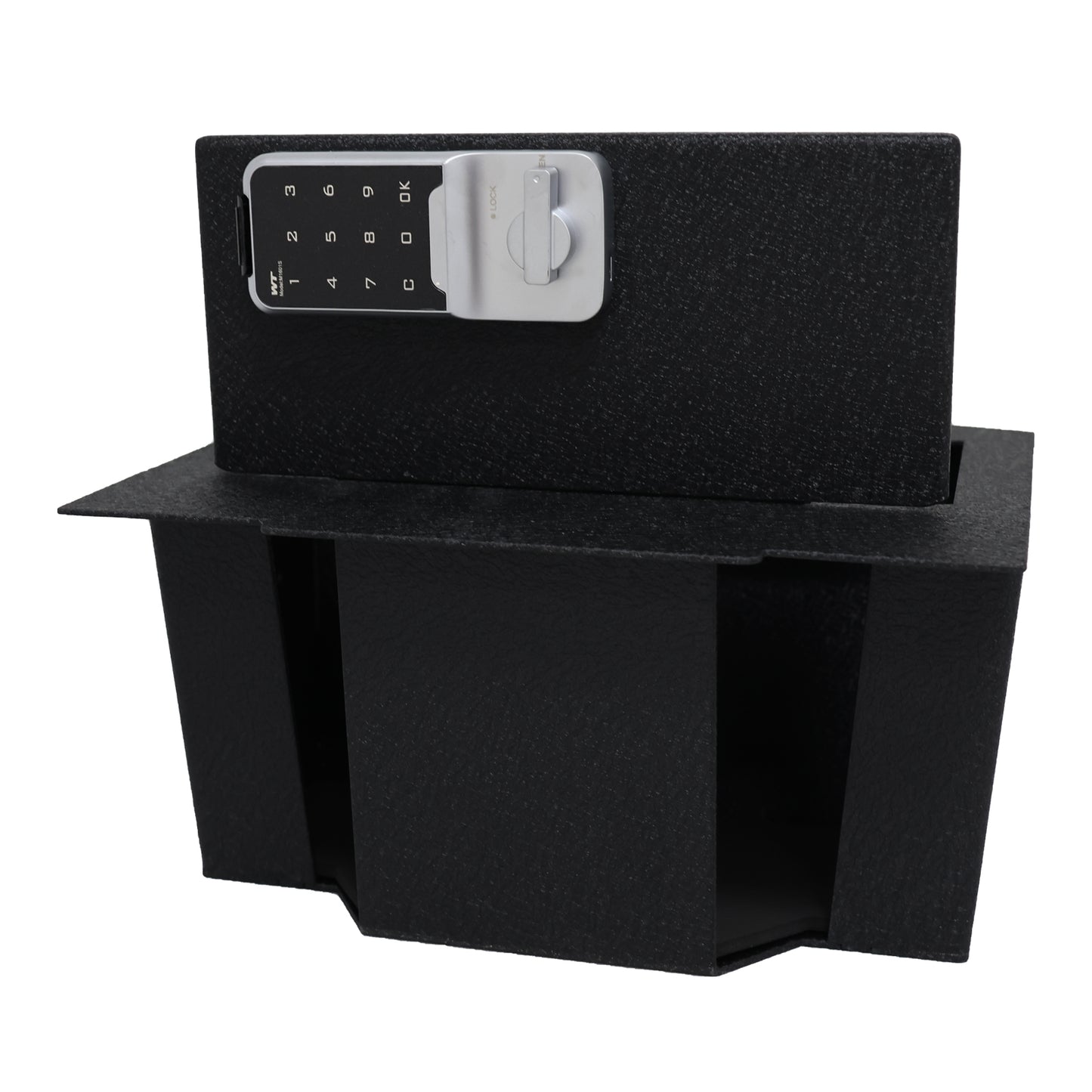 Center Console Safe Gun Safe for 2009-2018 Dodge Ram 1500 2500 3500 and 2019 Dodge Ram 1500 Classic, Electronic Number Lock