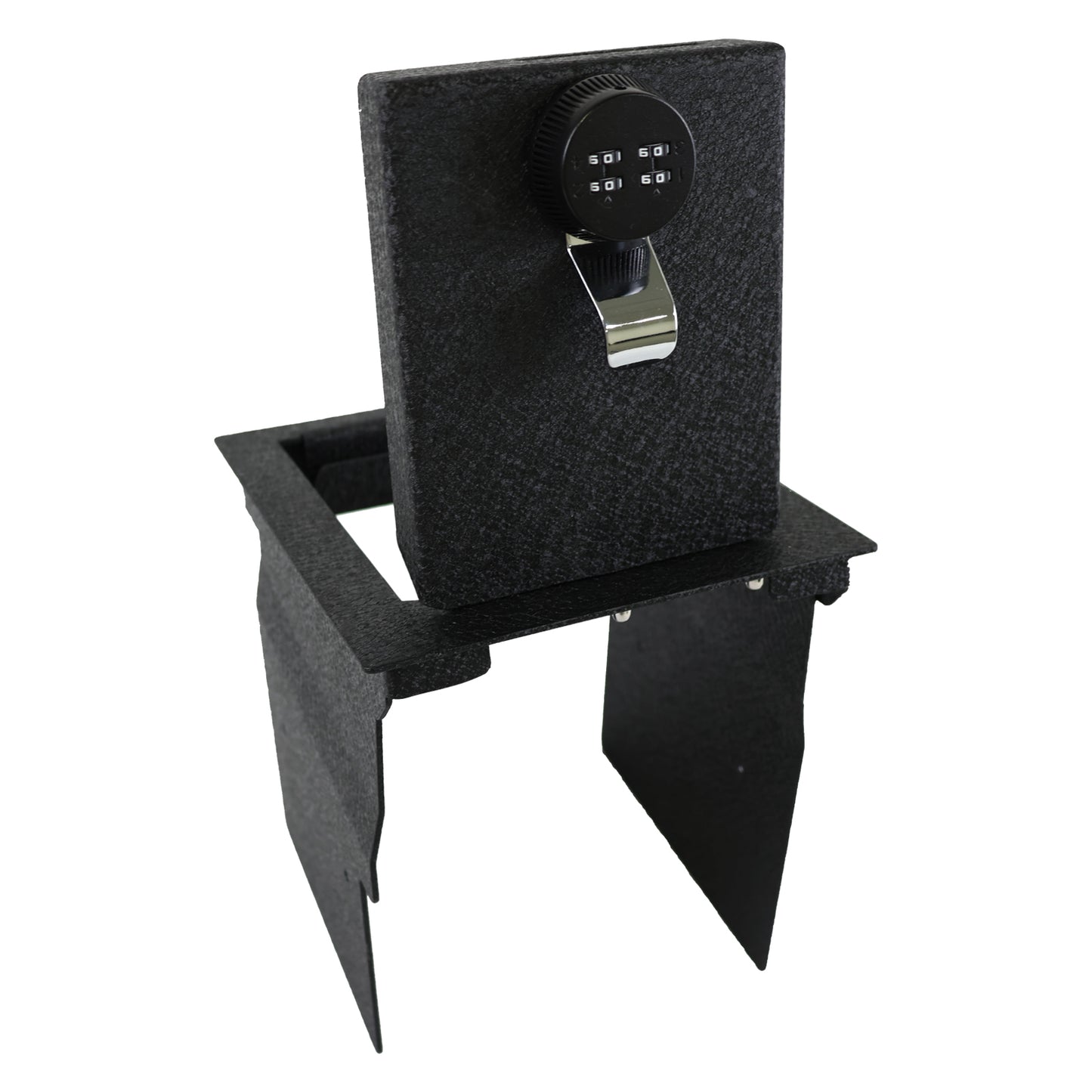 Center Console Gun Safe for 2013-2019 Ford Explorer, 4-Digit Combo Lock