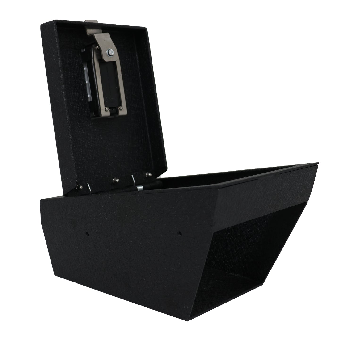 Center Console Safe Gun Safe for 2021-2025 Tesla Model X and Model S, Fingerprint Lock with Key