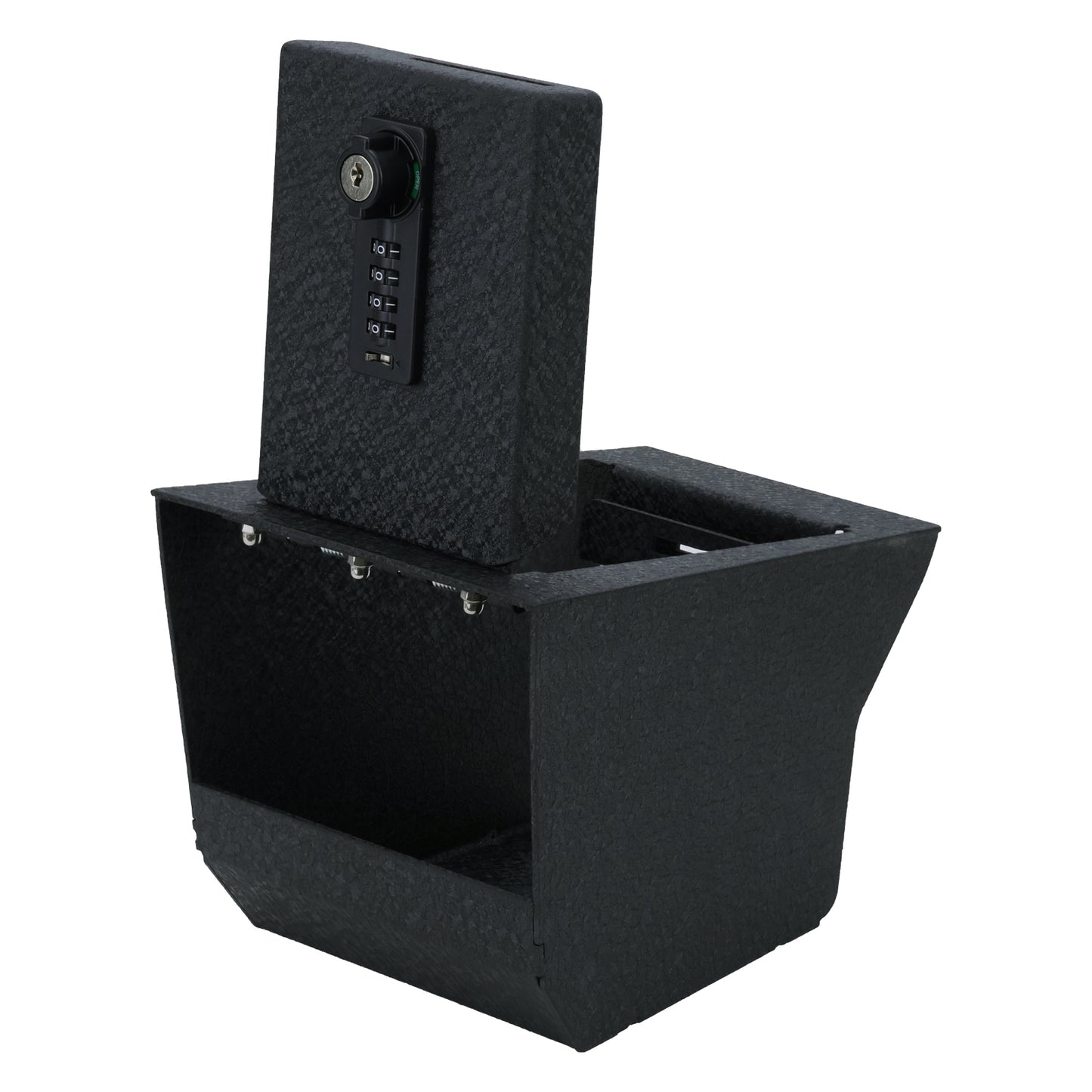 Caja fuerte para consola central para BMW X5 2019-2024, cerradura de combinación de 4 dígitos con llave