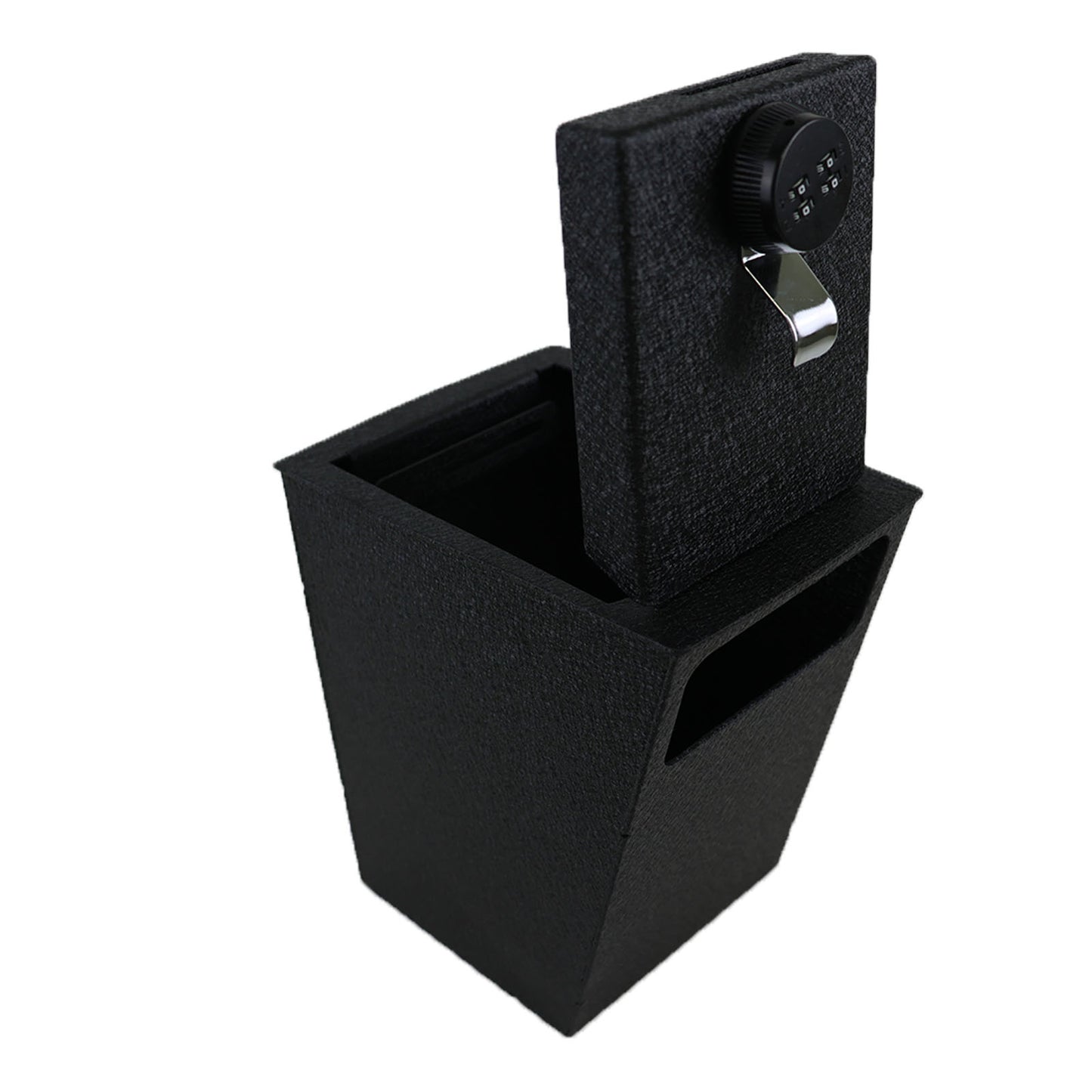 Center Console Gun Safe for 2021-2023 Hyundai Santafe, 4-Digit Combo Lock