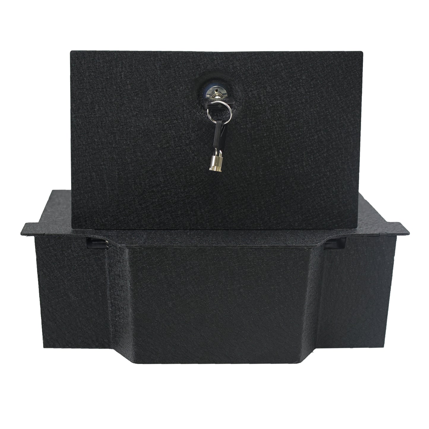 Center Console Safe Gun Safe for 2019-2026 Dodge RAM 1500/2500/3500 Sliding Model, triple lock