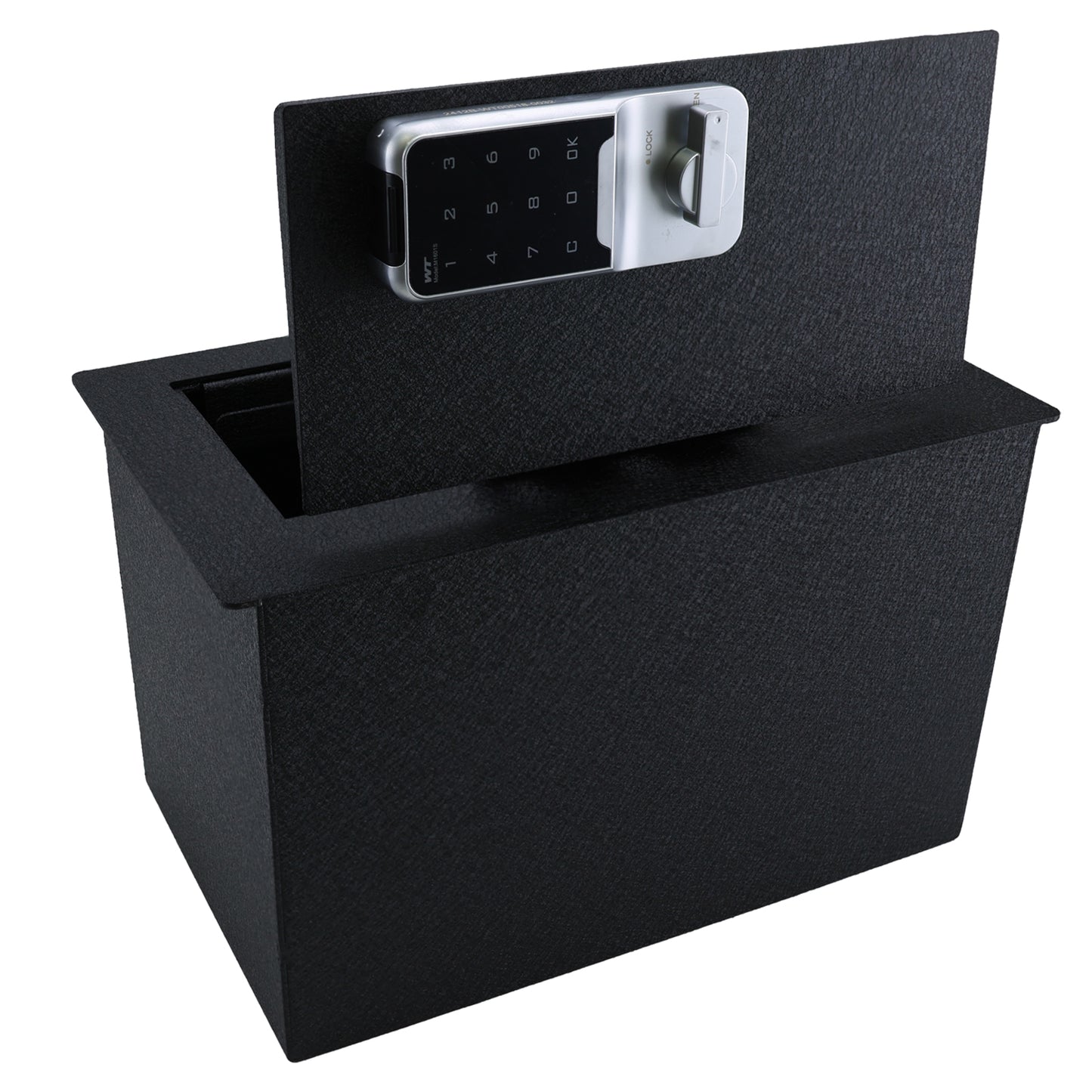 Pro Center Console Safe Gun Safe for 2015-2020 Chevrolet Suburban and Tahoe/Silverado, 2015-2020 GMC Yukon and Yukon XL/Sierra, Electronic Number Lock