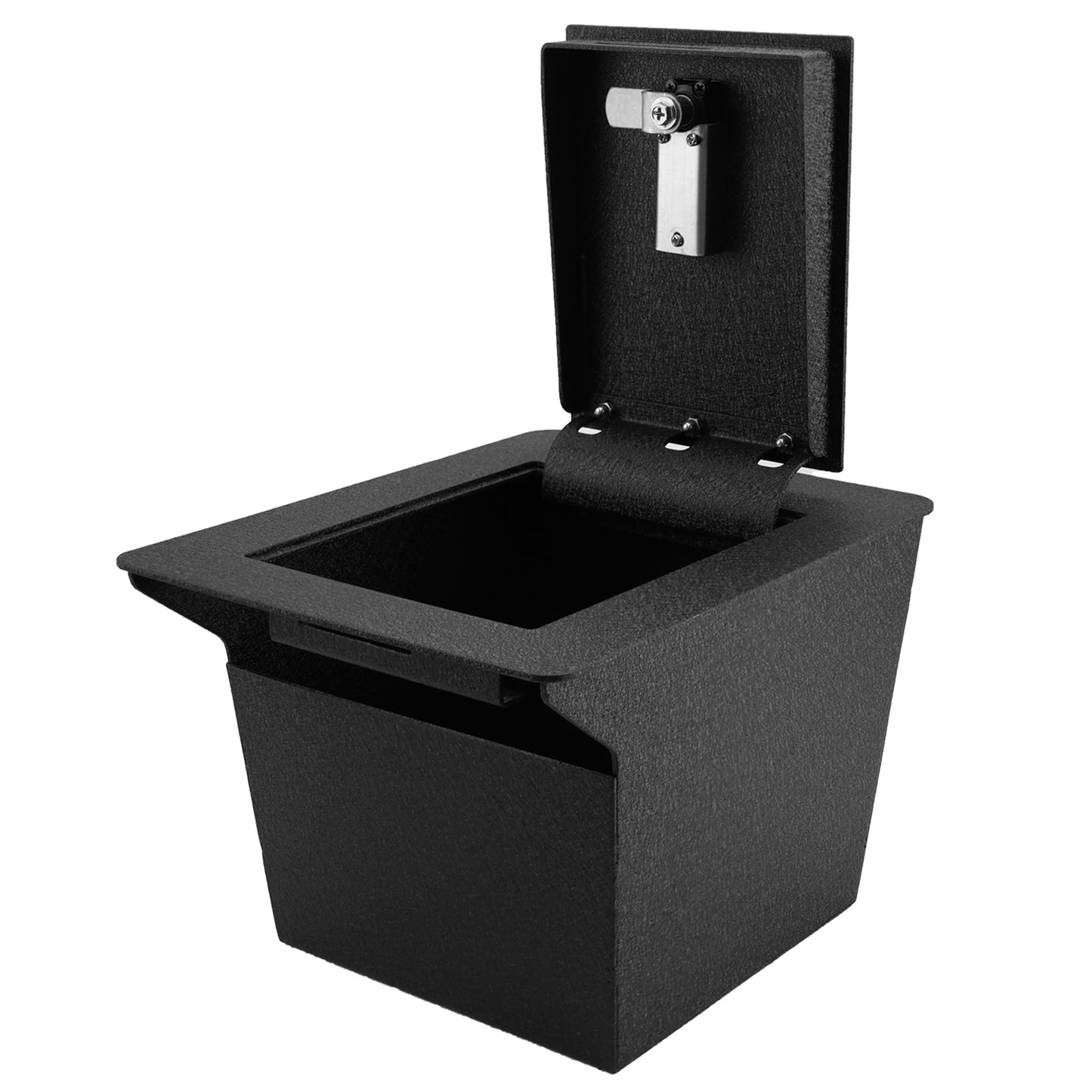 Center Console Gun Safe for 2023+ Honda Pilot 2024+ Ridgeline/Passport, 4-Digit Combination Lock with Key