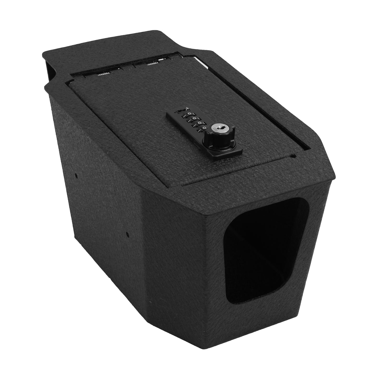 Center Console Gun Safe for 2023-2025 Honda Accord, 4-Digit Combination Lock with Key