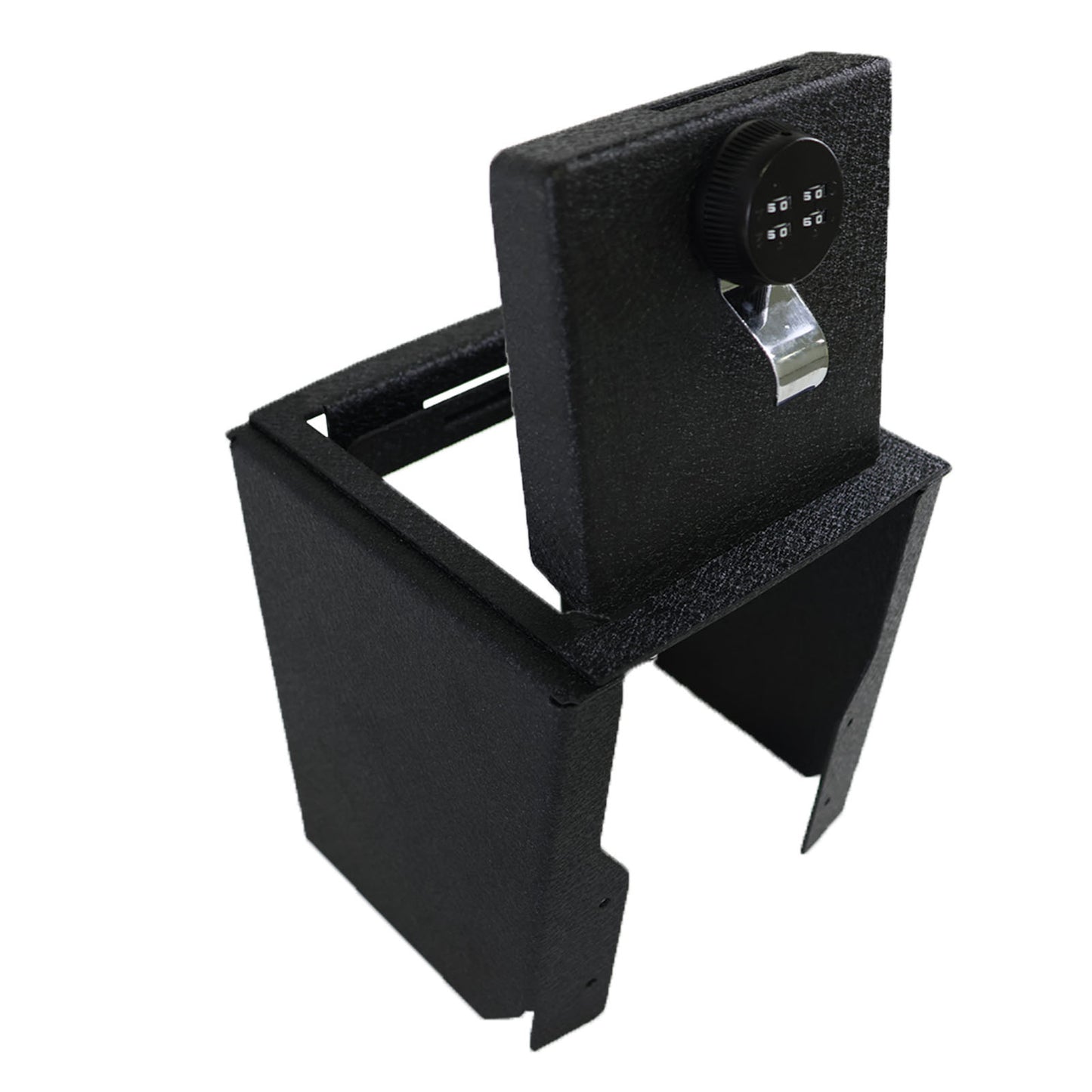 Center Console Gun Safe for 2022-2025 Ford Maverick, 4-Digit Combo Lock