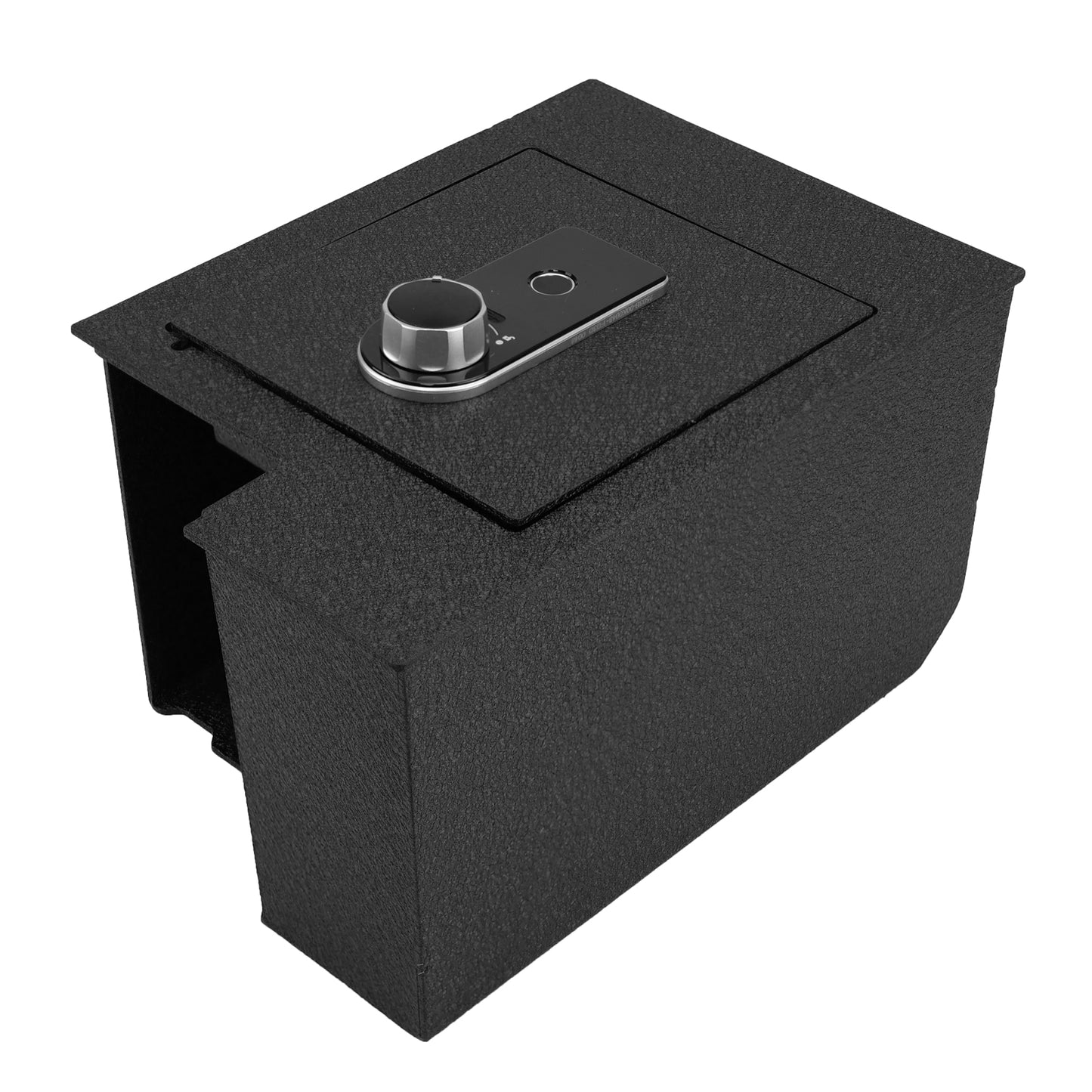 Center Console Gun Safe for 2003-2009 Toyota 4Runner, Fingerprint Lock with Key