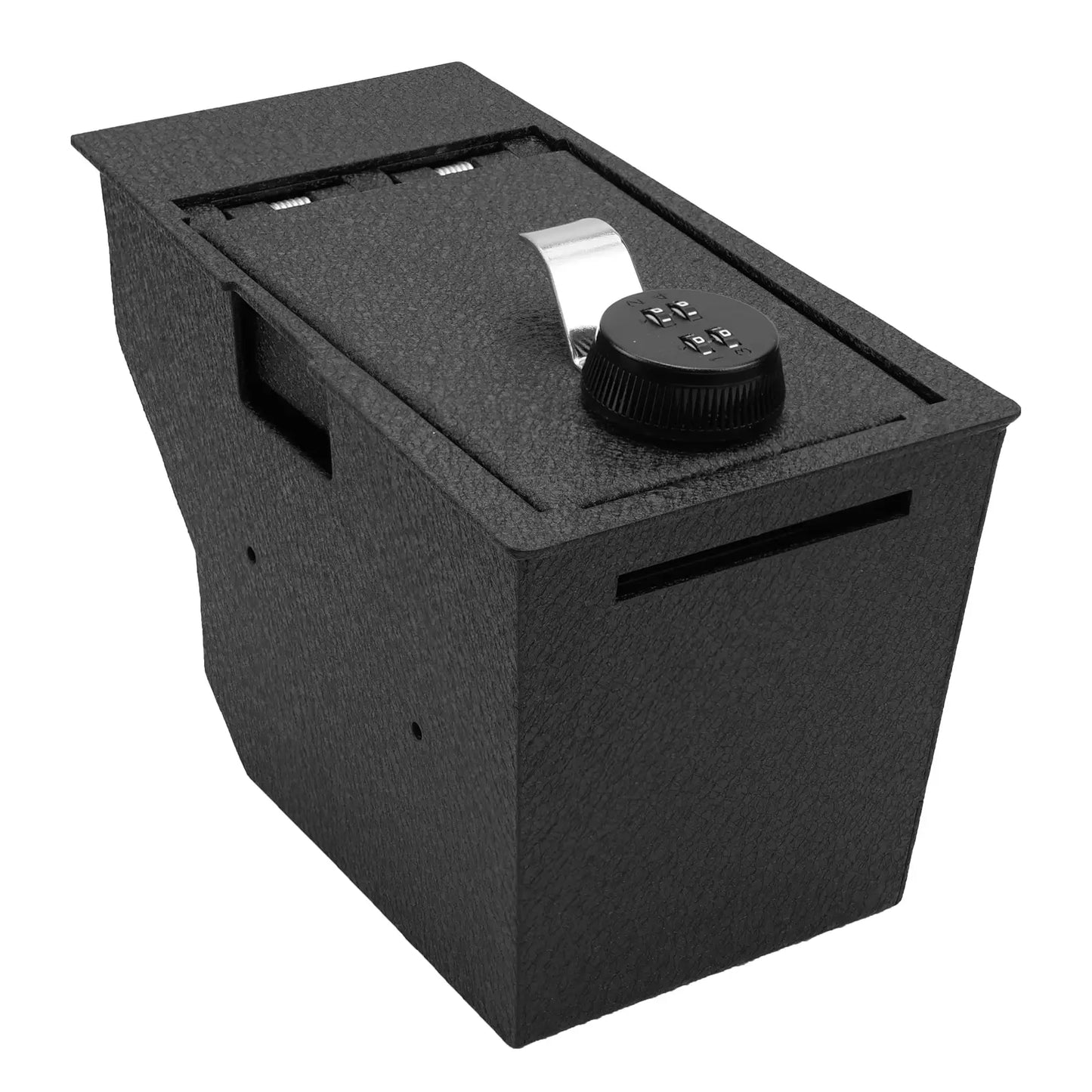 Center Console Safe for 2020-2026 Cadillac XT5/XT6, 4-Digit Combo Lock