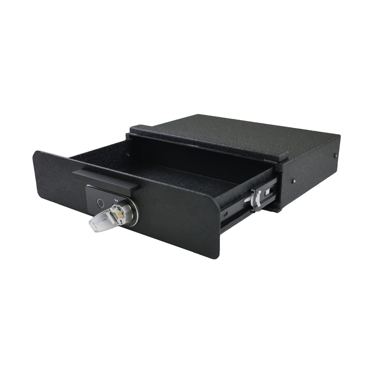 Underseat Console Safe Gun Safe for 2024-2025 Fisker ocean, Electronic Keypad Number Lock