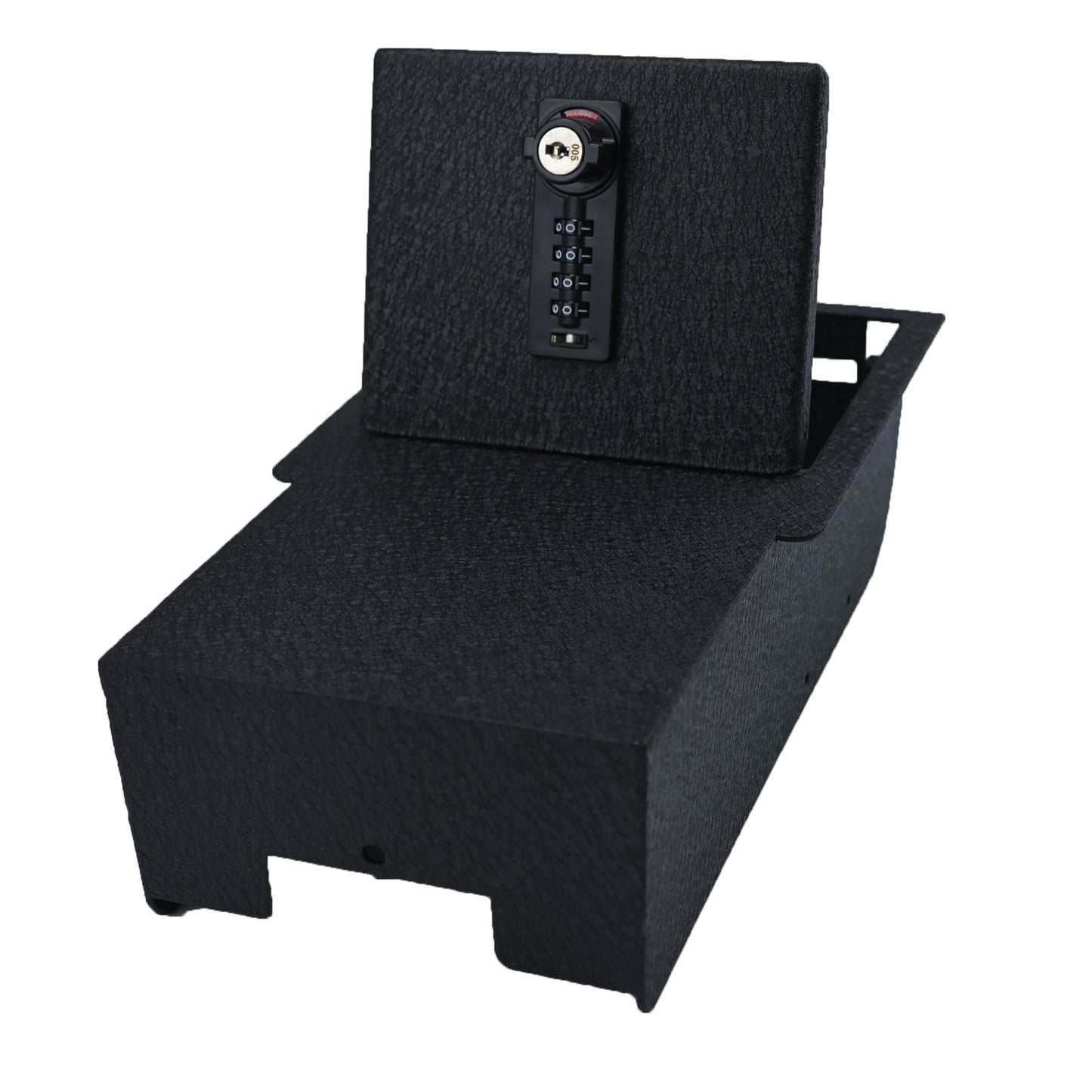 Center Console Gun Safe for 2021-2023 Tesla Model 3, 2021-2024 Tesla Model Y, 4-Digit Combination Lock with Key