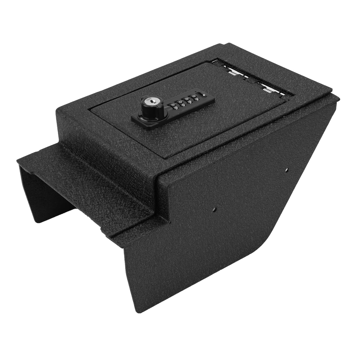 Center Console Gun Safe for 2019-2024 Benz G550, 4-Digit Combination Lock with Key