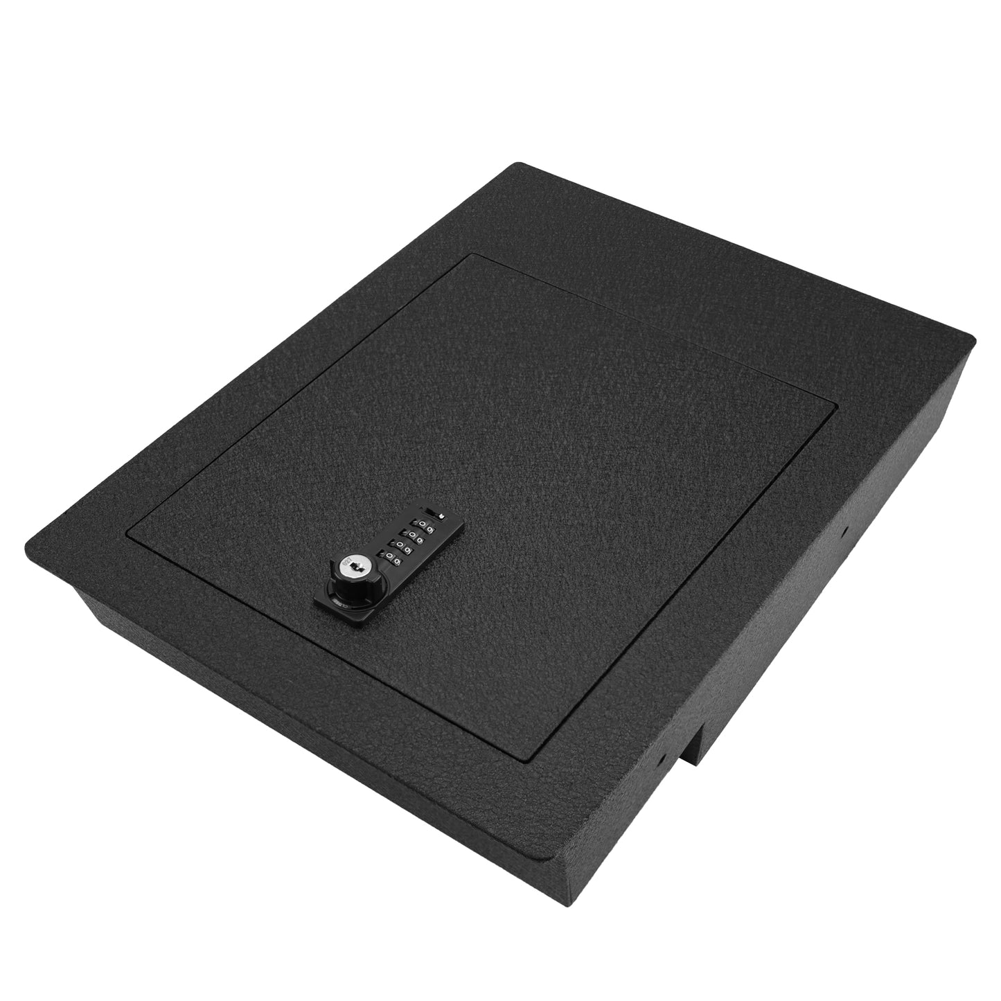 Pro Underseat Console Safe Gun Safe for 2014-2018 Chevrolet Silverado 1500/ GMC Sierra 1500, 4-Digit Combination Lock with Key