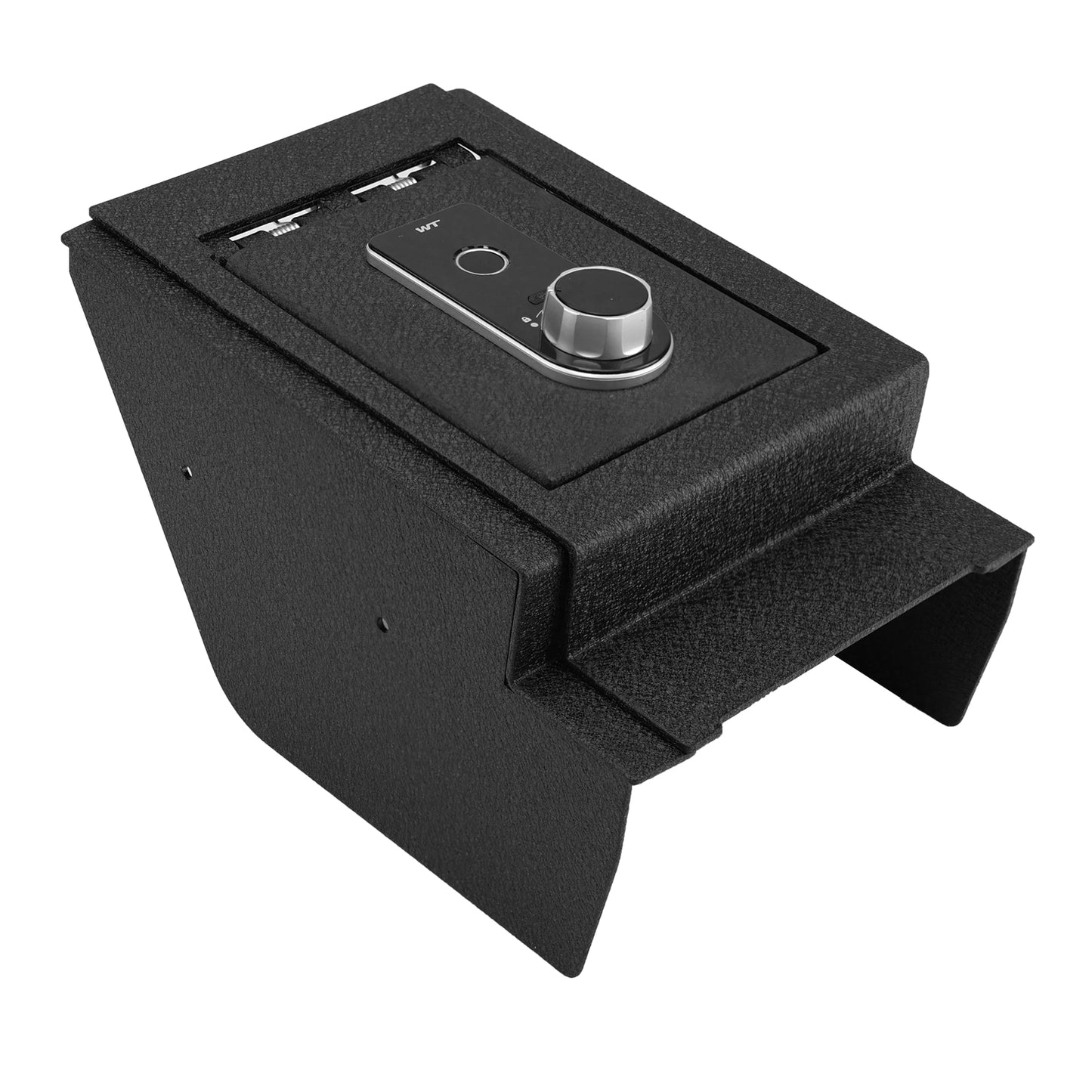 Center Console Gun Safe for 2019-2024 Benz G550, Fingerprint Lock with Key