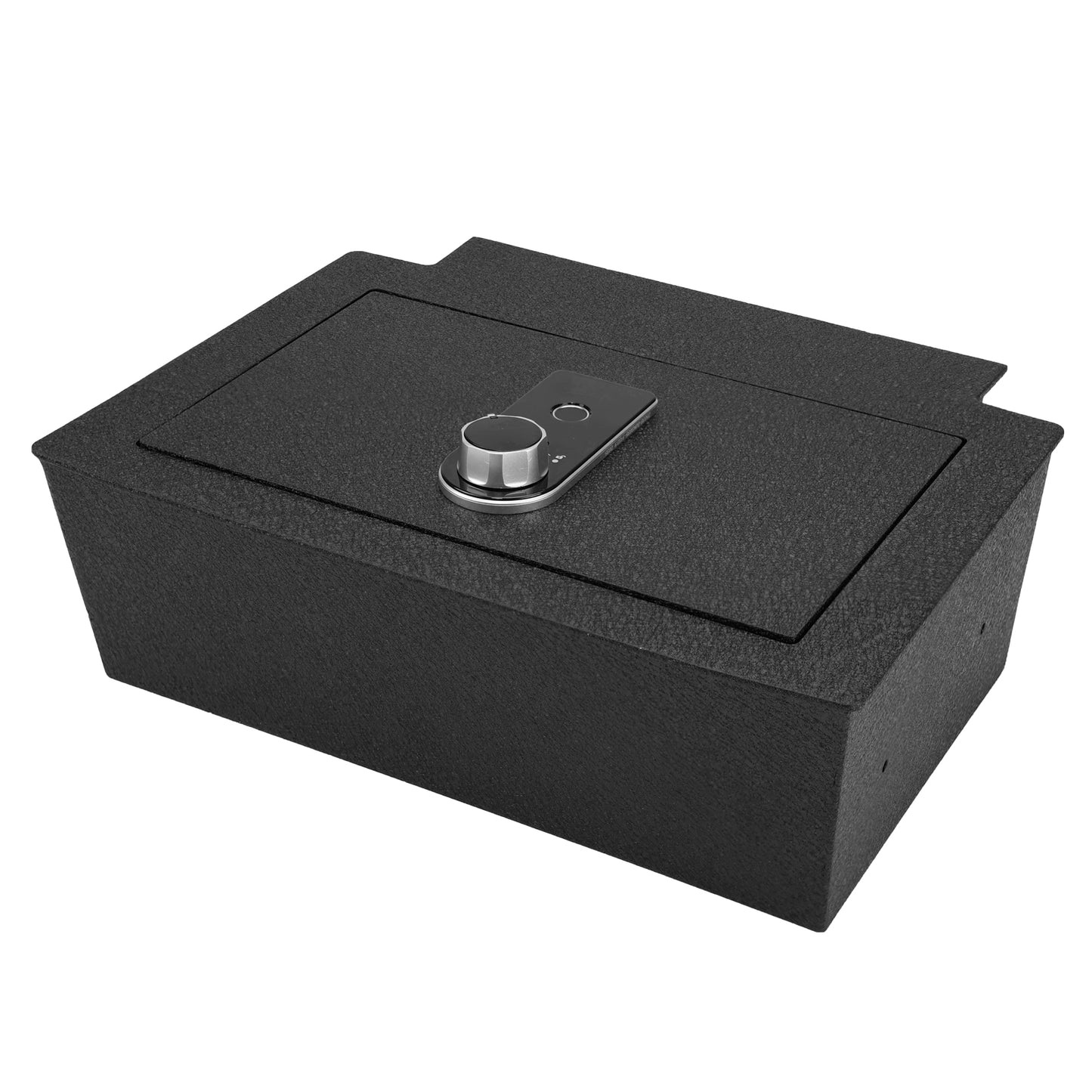 Pro Center Console Gun Safe for 2021-2025 Chevrolet Tahoe, Fingerprint Lock with Key