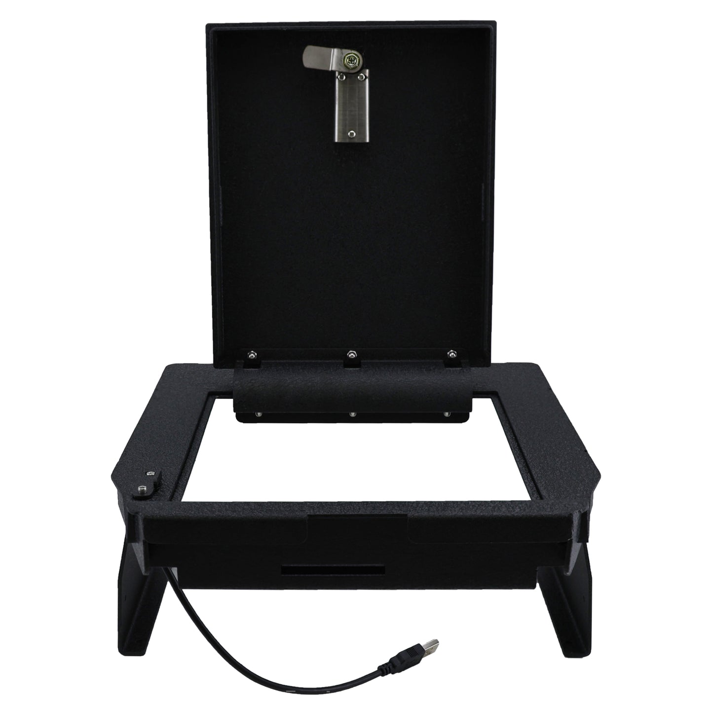 Pro Center Console Safe Gun Safe for 2021-2024 Ford F-150 and 2021-2024 Ford F-150 Lightning,4-Digit Combination Lock with Key