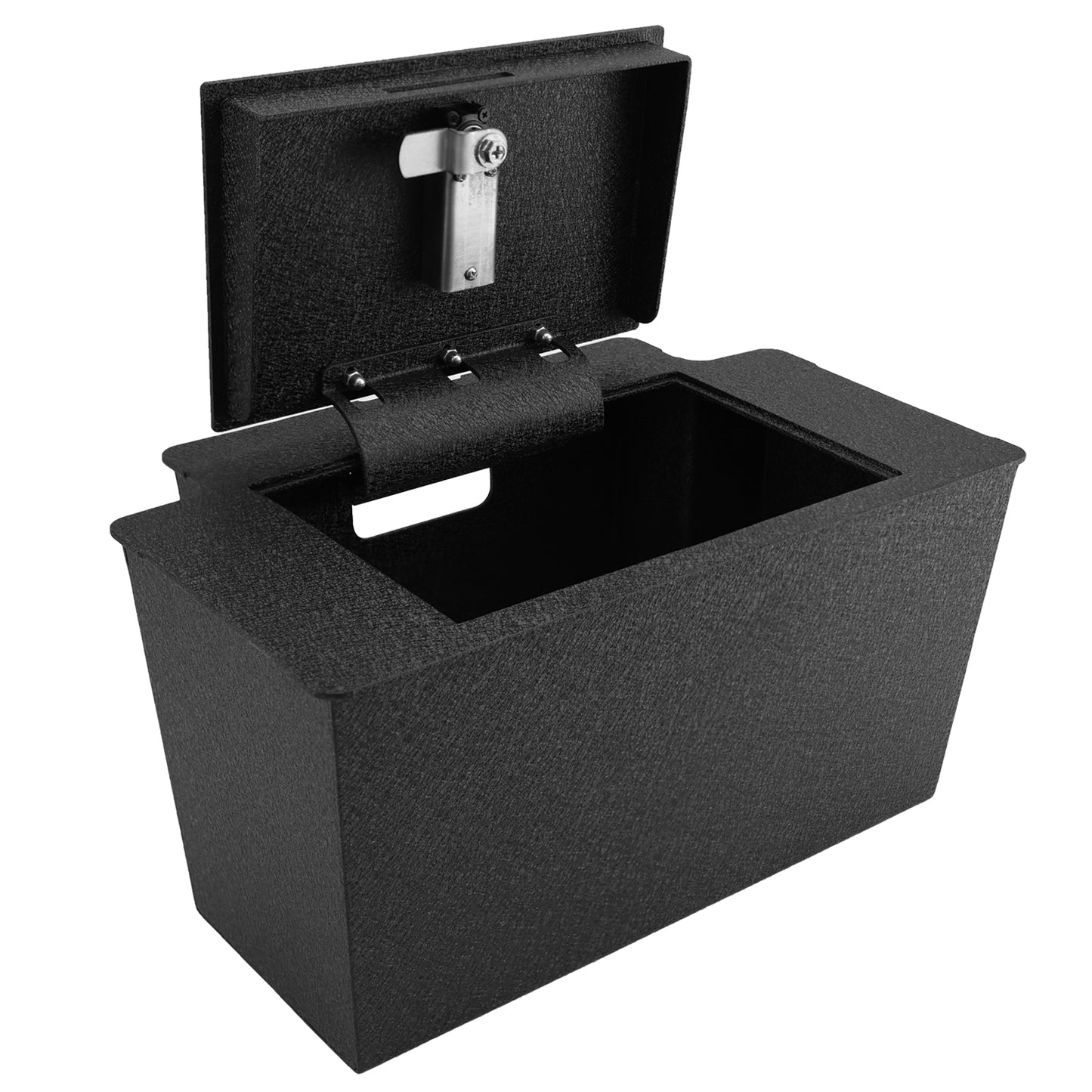 Pro Center Console Safe Gun Safe for 2023-2025 Chevy Silverado 1500, 4-Digit Combination Lock with Backup Key.