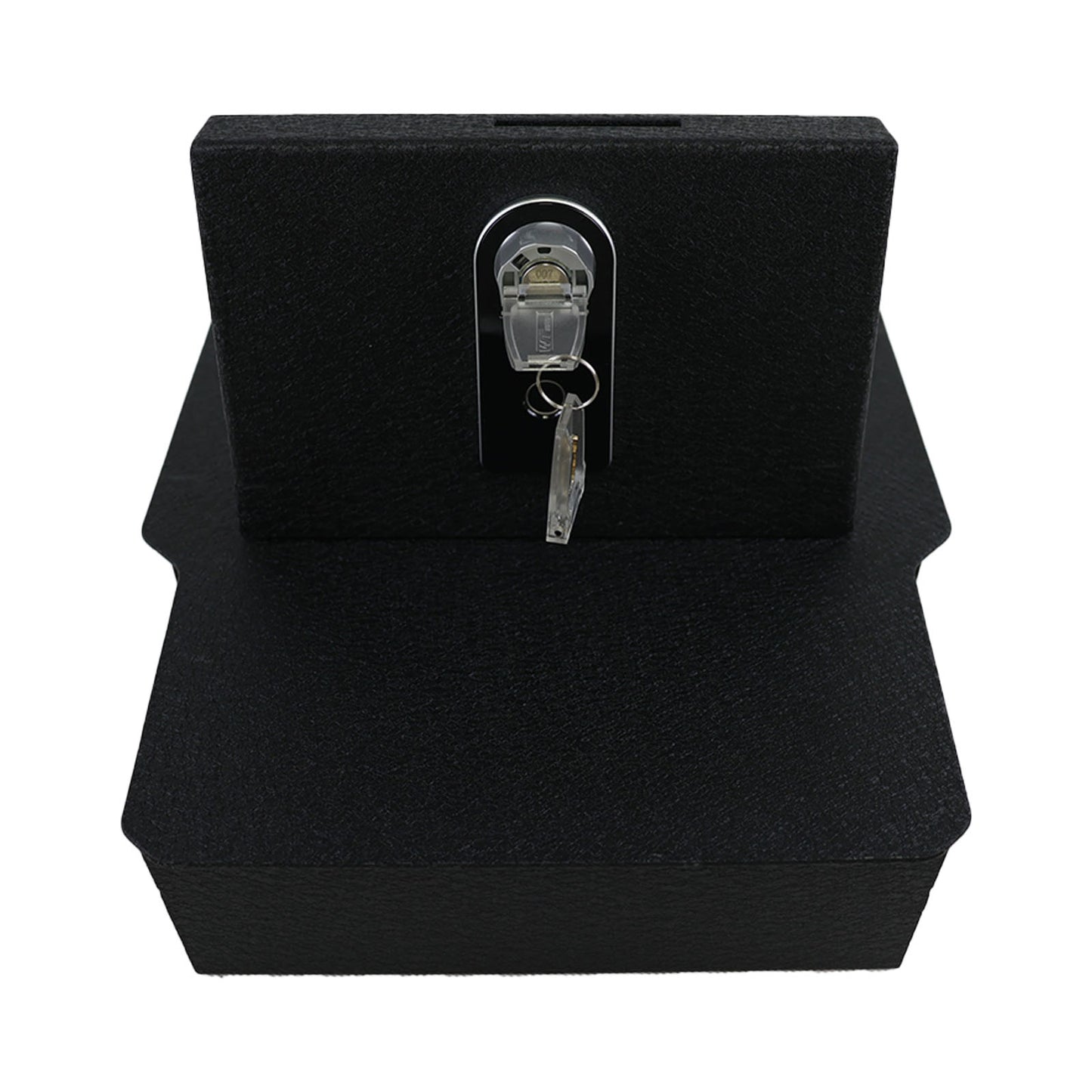 Underseat Console Gun Safe for 2020-2026 Dodge Ram 1500/2500/3500, Fingerprint Lock with Key