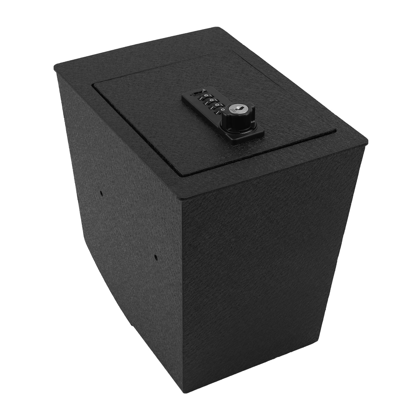 Pro Center Console Gun Safe for 2016-2025 Chevrolet Malibu, 4-Digit Combination Lock with Key