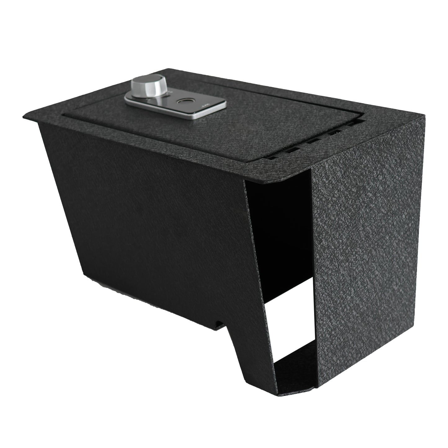 Center Console Safe Gun Safe for 2022-2026 Toyota Tundra and 2023-2026 Toyota Sequoia,Fingerprint Lock with Backup Key.
