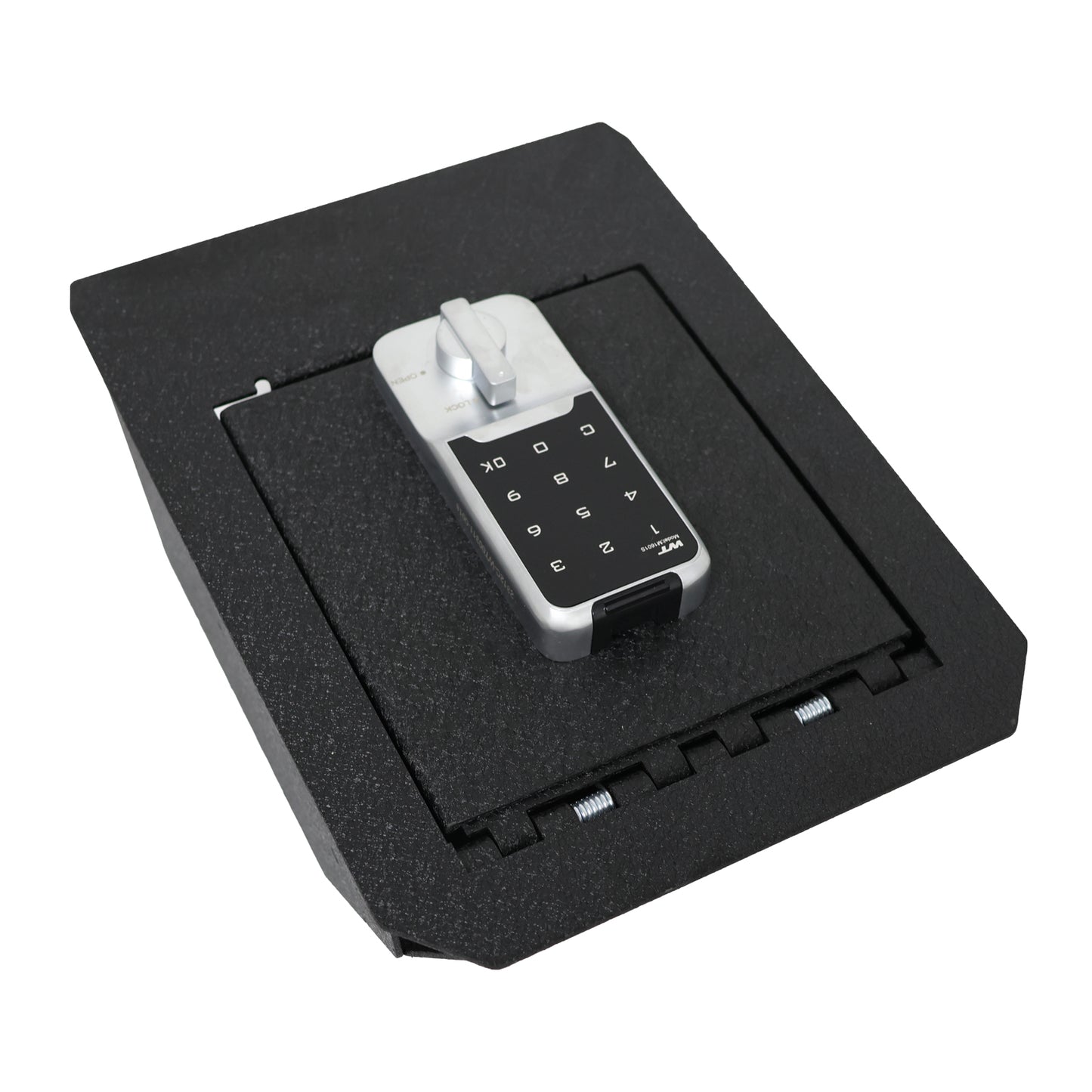 Center Console Safe Gun Safe for 2024-2025 Tesla Cybertruck, Electronic Number Lock