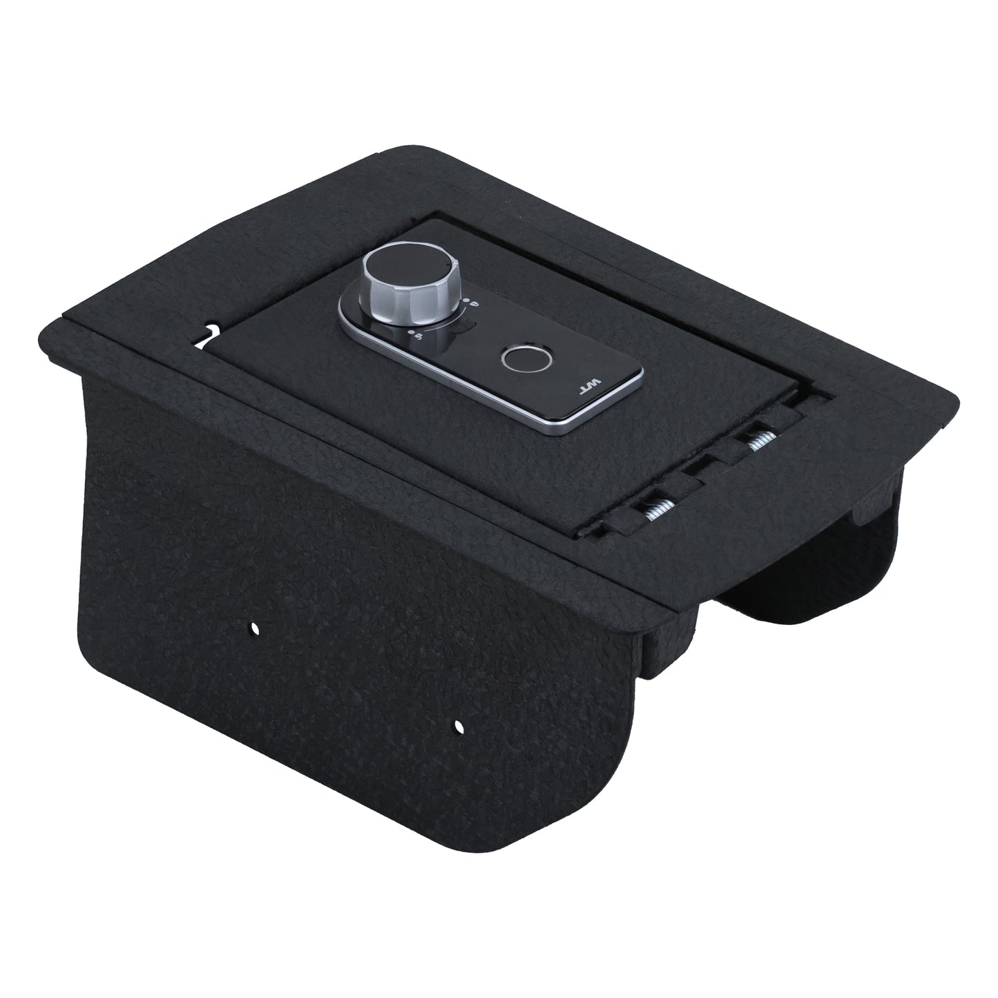 Center Console Safe Gun Safe for 2011-2022 Jeep Grand Cherokee and Dodge Durango, Fingerprint Lock with Key