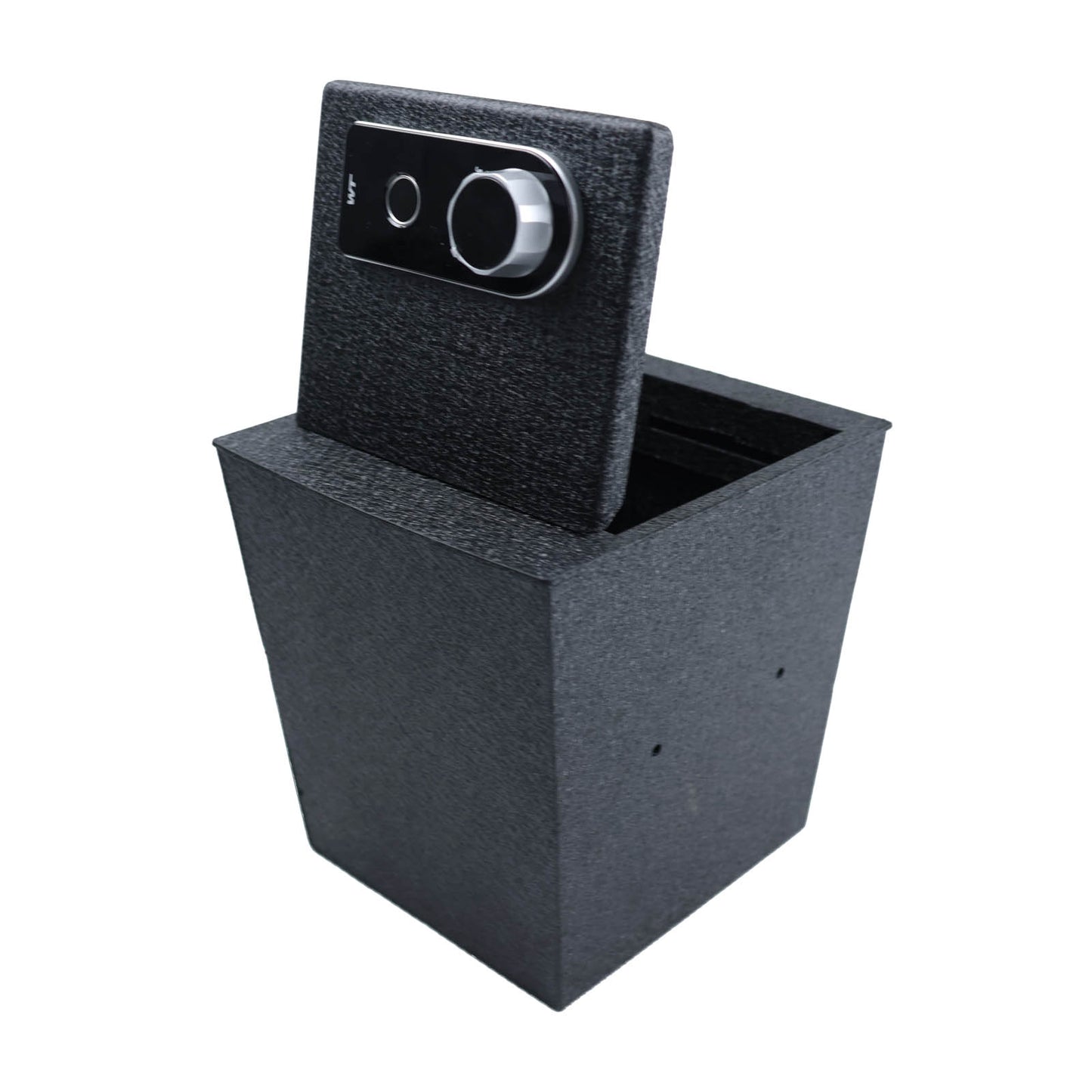 Center Console Gun Safe for 2017-2023 GMC Acadia, Fingerprint Lock with Key