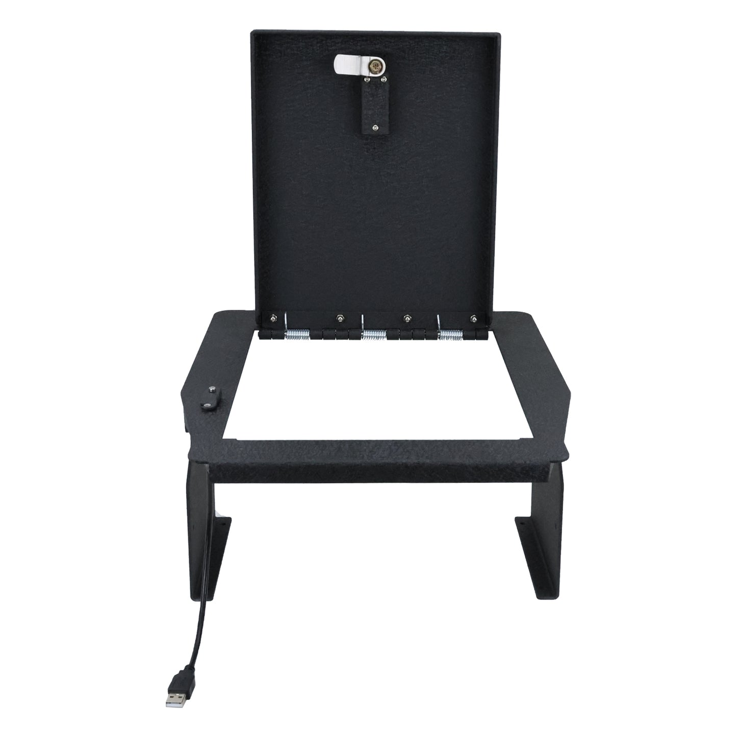 Center Console Safe Gun Safe for 2015 -2020 Ford F150, 2017-2022 Ford 250/350/450 Super Duty, 2018-2024 Ford Expedition, 4-Digit Combination Lock with Key