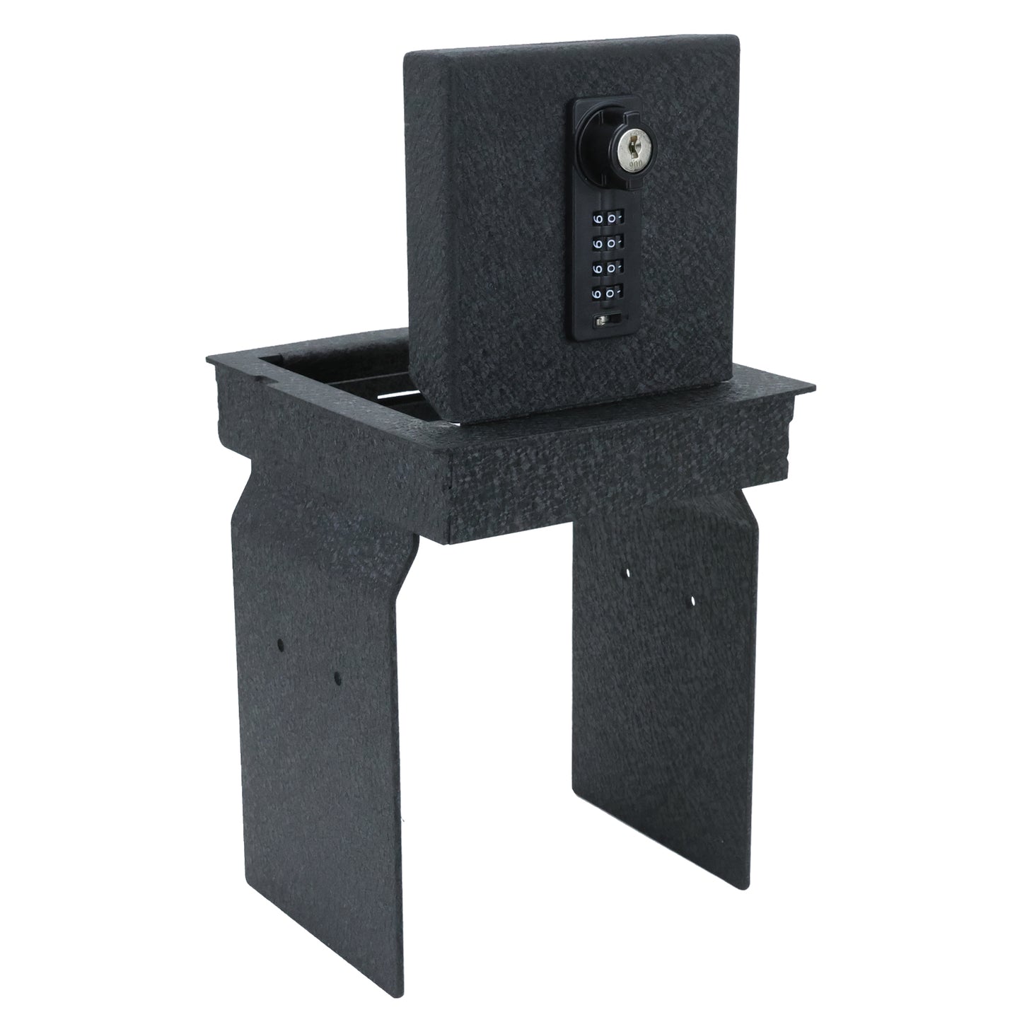 Center Console Safe Gun Safe for 2019-2022 Subaru Forester, 4-Digit Combination Lock with Key