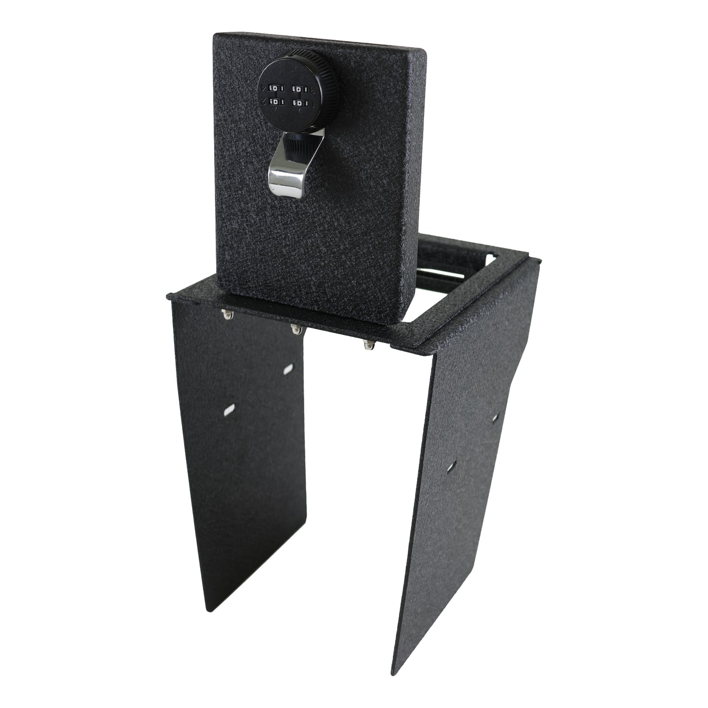 Center Console Gun Safe for 2021-2025 Rivian R1S and R1T, 4-Digit Combo Lock