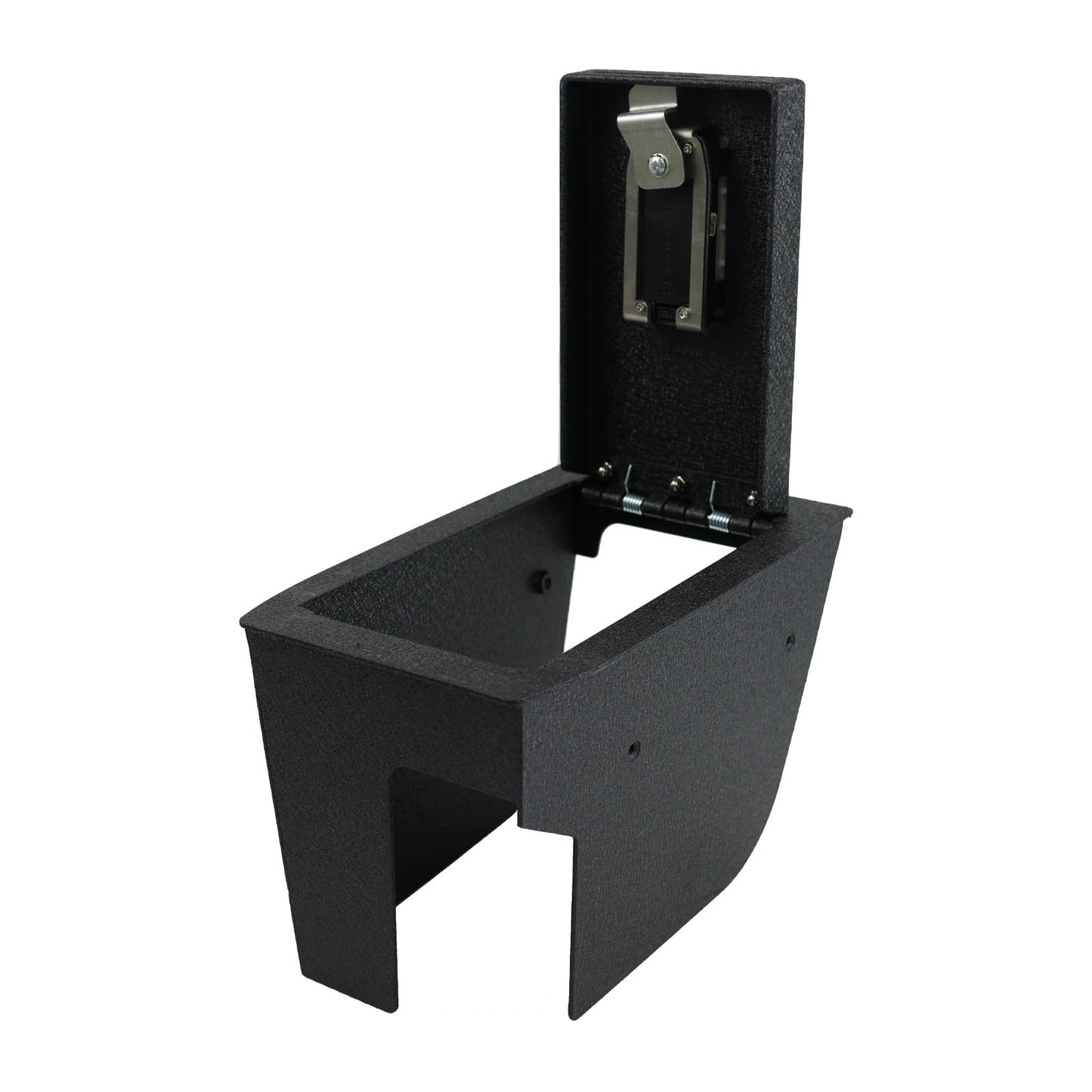 Center Console Gun Safe for 2020-2025 Ford Escape, Fingerprint Lock with Key