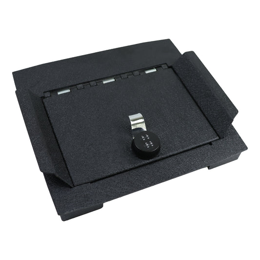 Center Console Gun Safe for 2023-2026 Ford F250/F350/F450 Super Duty, 4-Digit Combo Lock