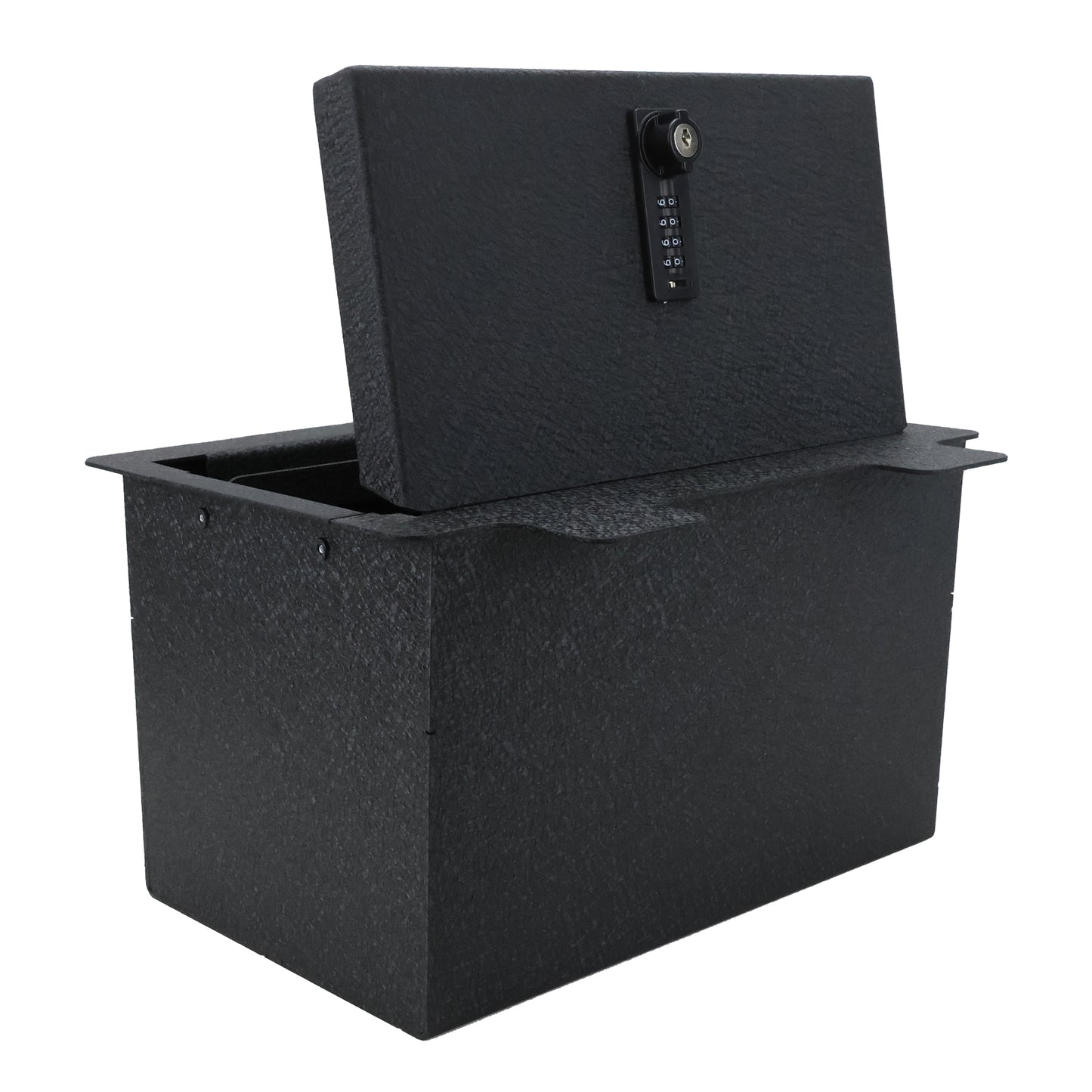 Caja fuerte para consola central para armas para Chevy Silverado 1500/GMC Sierra 1500 2019-2022, Chevy Silverado 2500/3500 2020-2022 y GMC Sierra 2500/3500, cerradura de combinación de 4 dígitos con llave