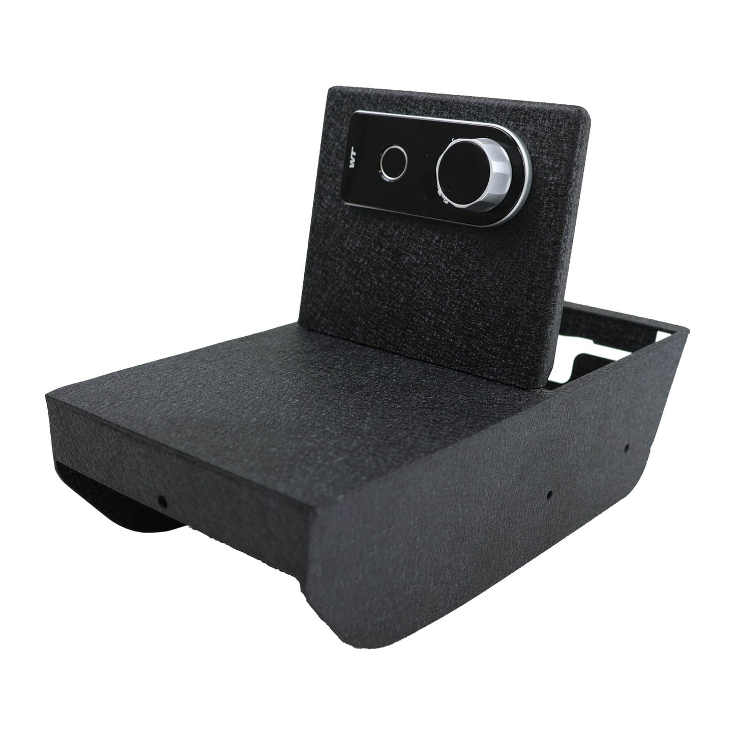 Center Console Gun Safe for 2024-2025 Tesla Model 3, Fingerprint Lock with Key
