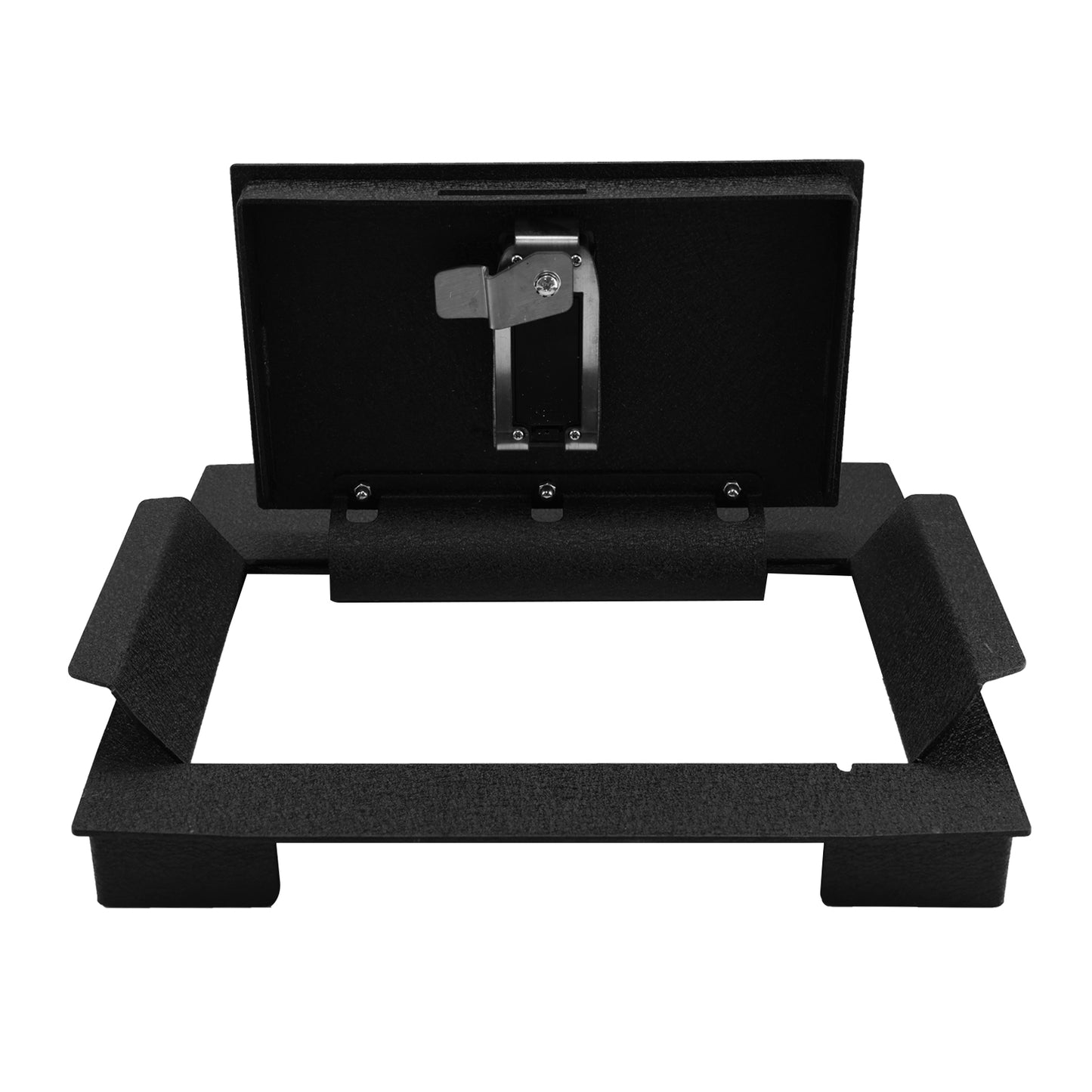 Pro Center Console Gun Safe for 2023-2026 Ford F250/F350/F450 Super Duty, Fingerprint Lock with Key