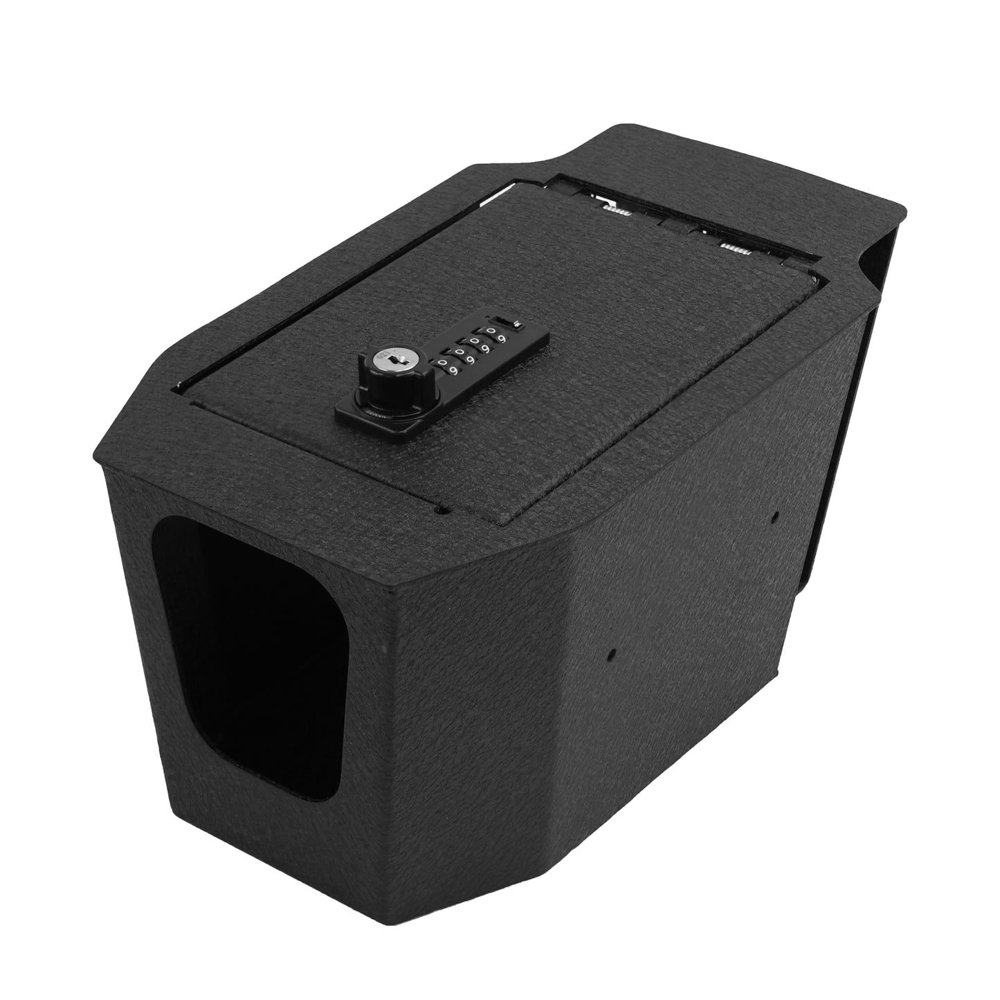 Center Console Gun Safe for 2023-2025 Honda Accord, 4-Digit Combination Lock with Key