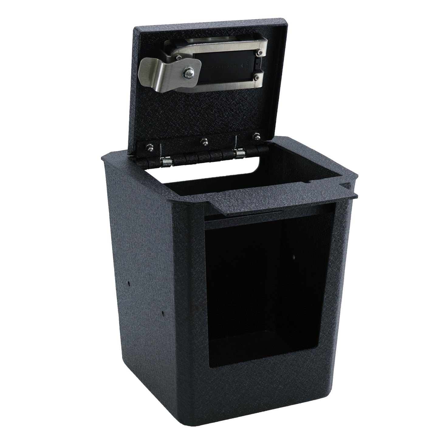 Center Console Gun Safe for 2023-2025 Chevrolet Colorado/GMC Canyon, Fingerprint Lock with Key