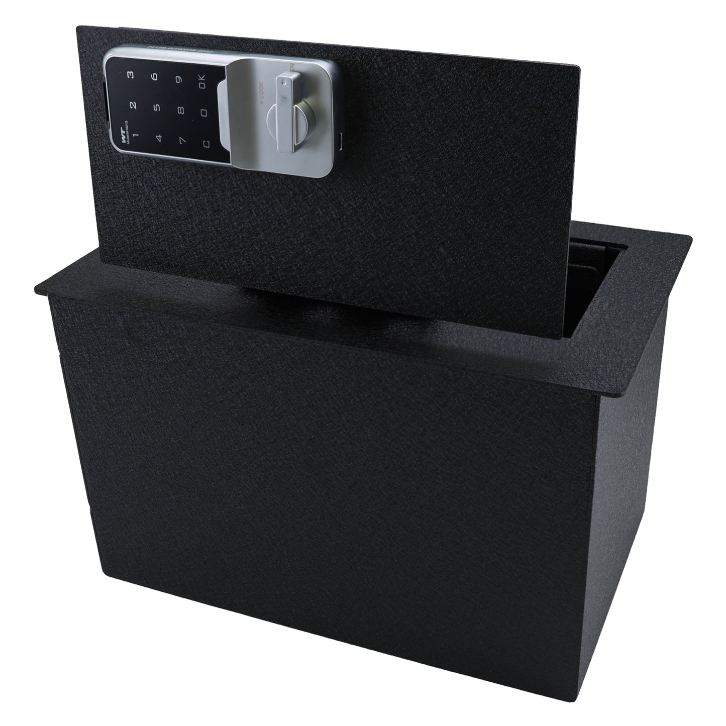 Pro Center Console Safe Gun Safe for 2015-2020 Chevrolet Suburban and Tahoe/Silverado, 2015-2020 GMC Yukon and Yukon XL/Sierra, Electronic Number Lock