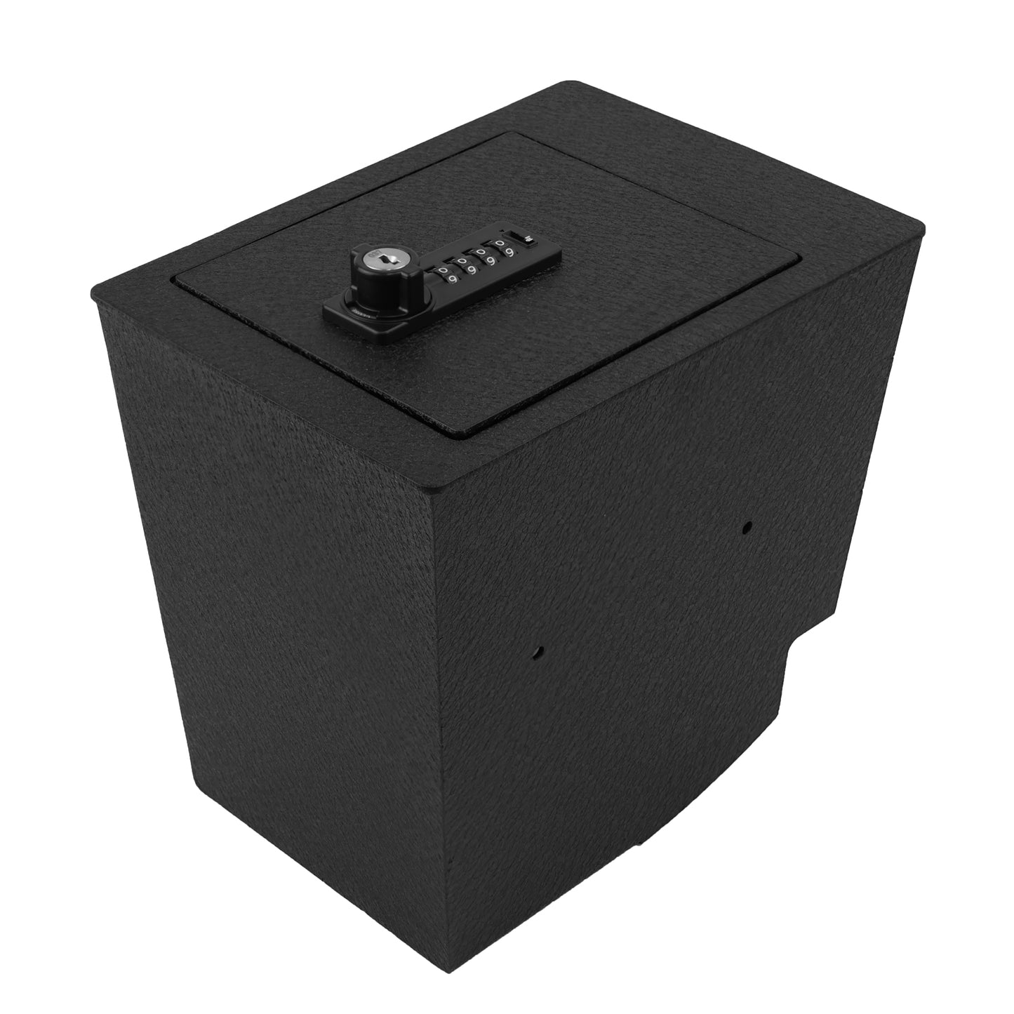 Pro Center Console Gun Safe for 2016-2025 Chevrolet Malibu, 4-Digit Combination Lock with Key