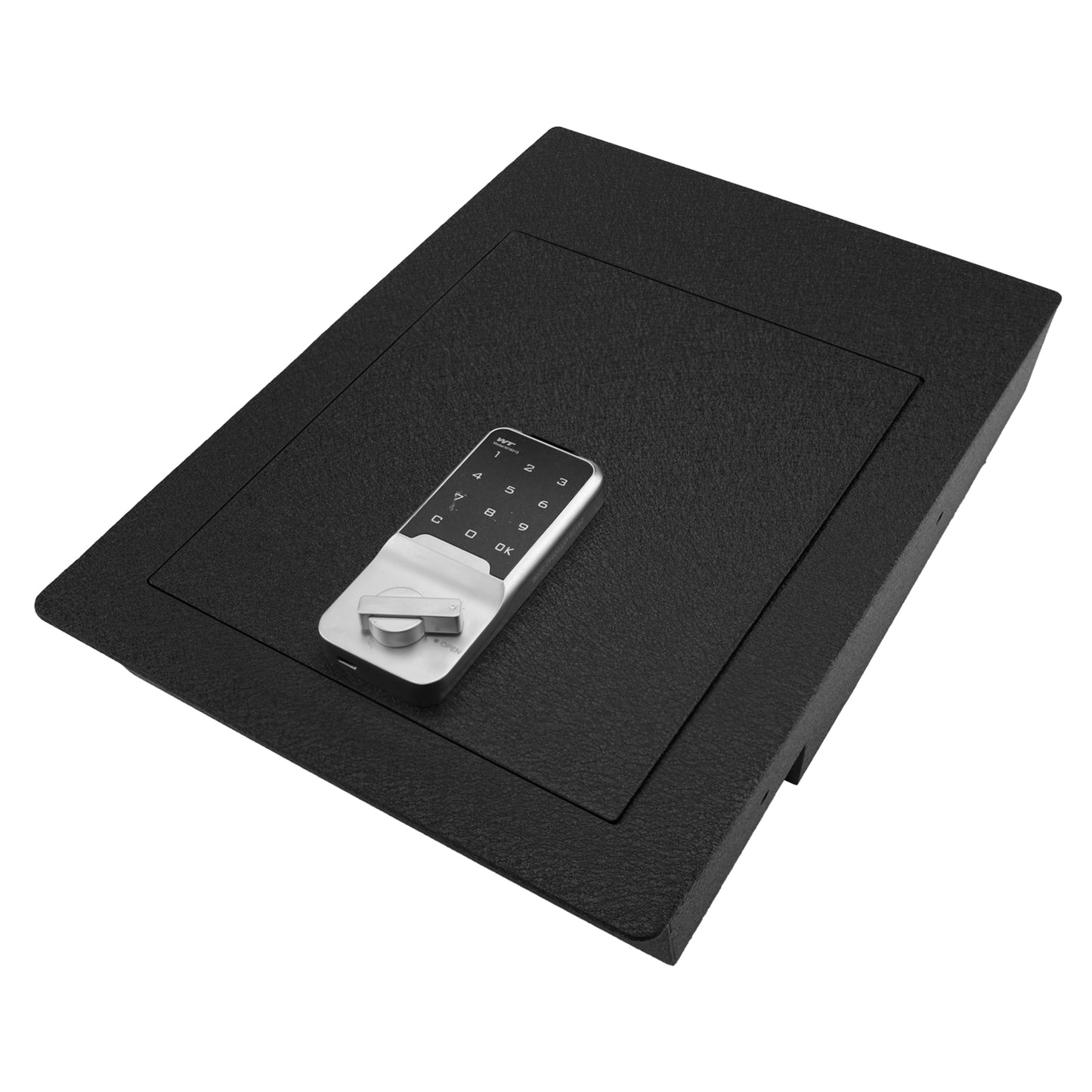 Pro Under Seat Console Safe for 2014 to 2018 Chevrolet Silverado 1500 and GMC Sierra 1500 with a underseat console bench seat, Electronic Number Lock