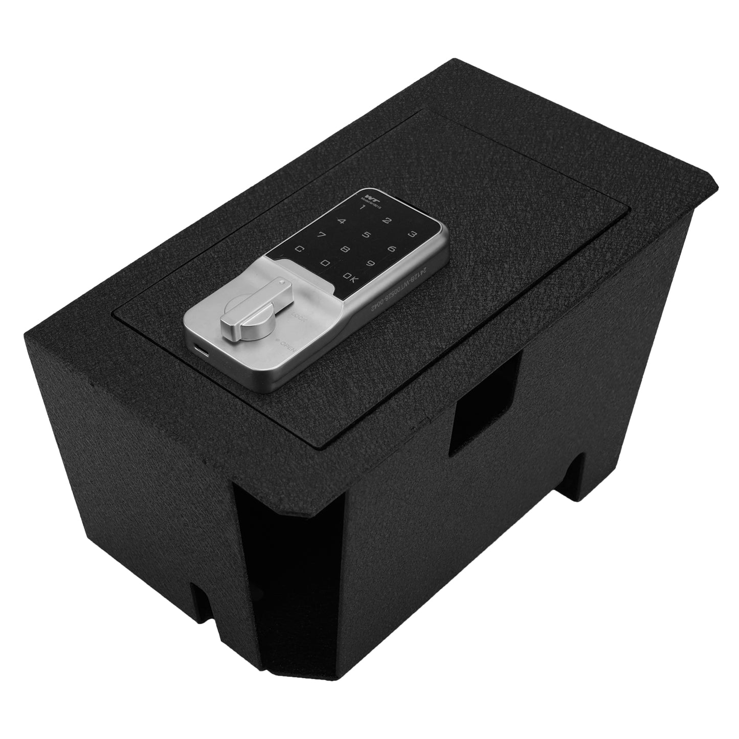 Pro Center Console Safe Gun Safe for 2022-2026 Toyota Tundra and 2023-2026 Toyota Sequoia, Electronic Number Lock