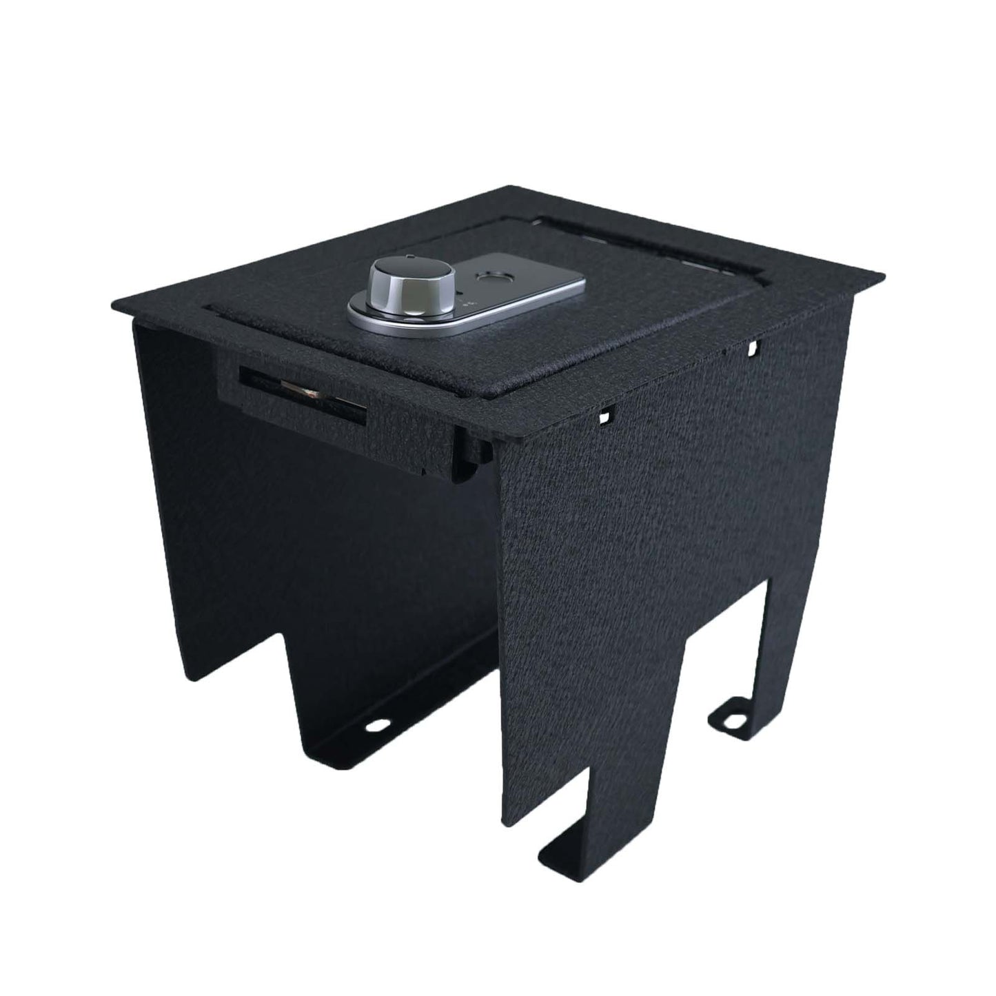 Center Console Gun Safe for Dodge Charger / Chrysler 300 2015-2023, Fingerprint Lock with Key