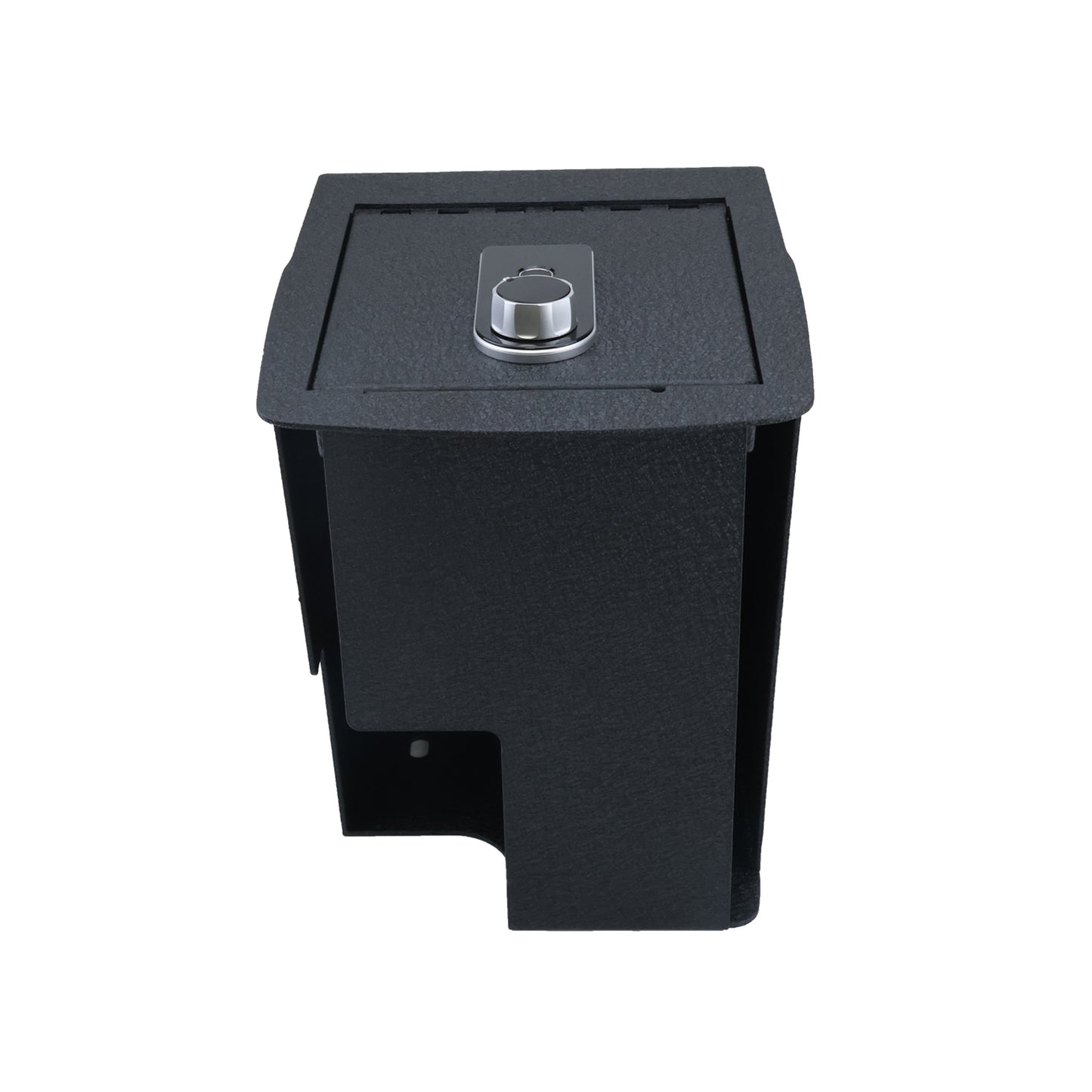 Center Console Gun Safe for 2019-2025 Kia Telluride with Cigarette Lighter, Fingerprint Lock with Key