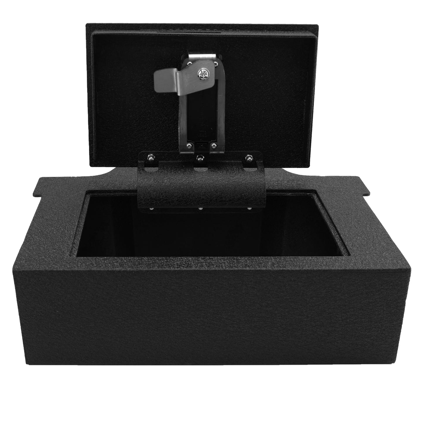 Pro Center Console Gun Safe for 2019-2026 Dodge Ram 1500/2500/3500, Fingerprint Lock with Key