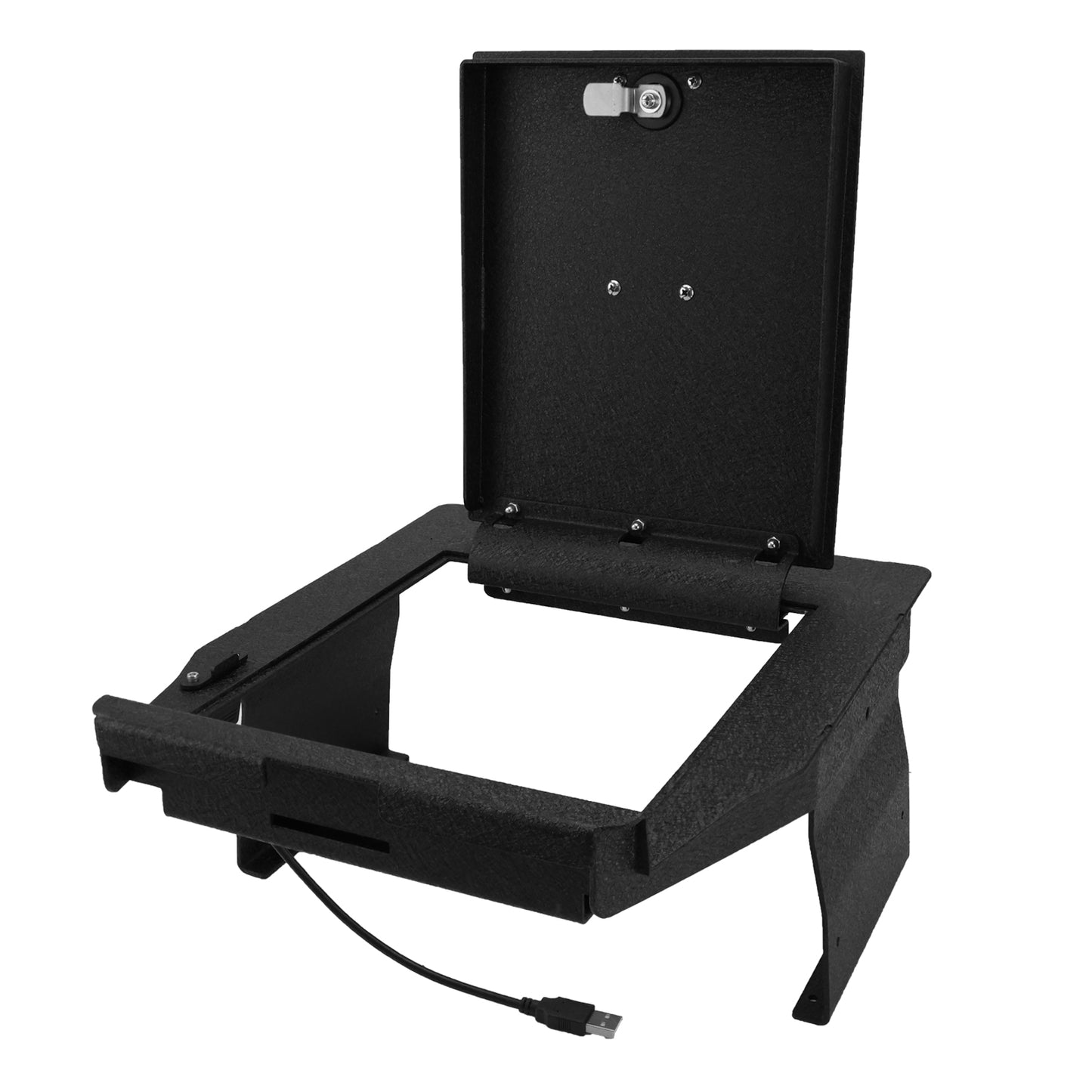 Pro Center Console Safe Gun Safe for 2021-2024 Ford F-150 and 2021-2024 Ford F-150 Lightning, Electronic Number Lock